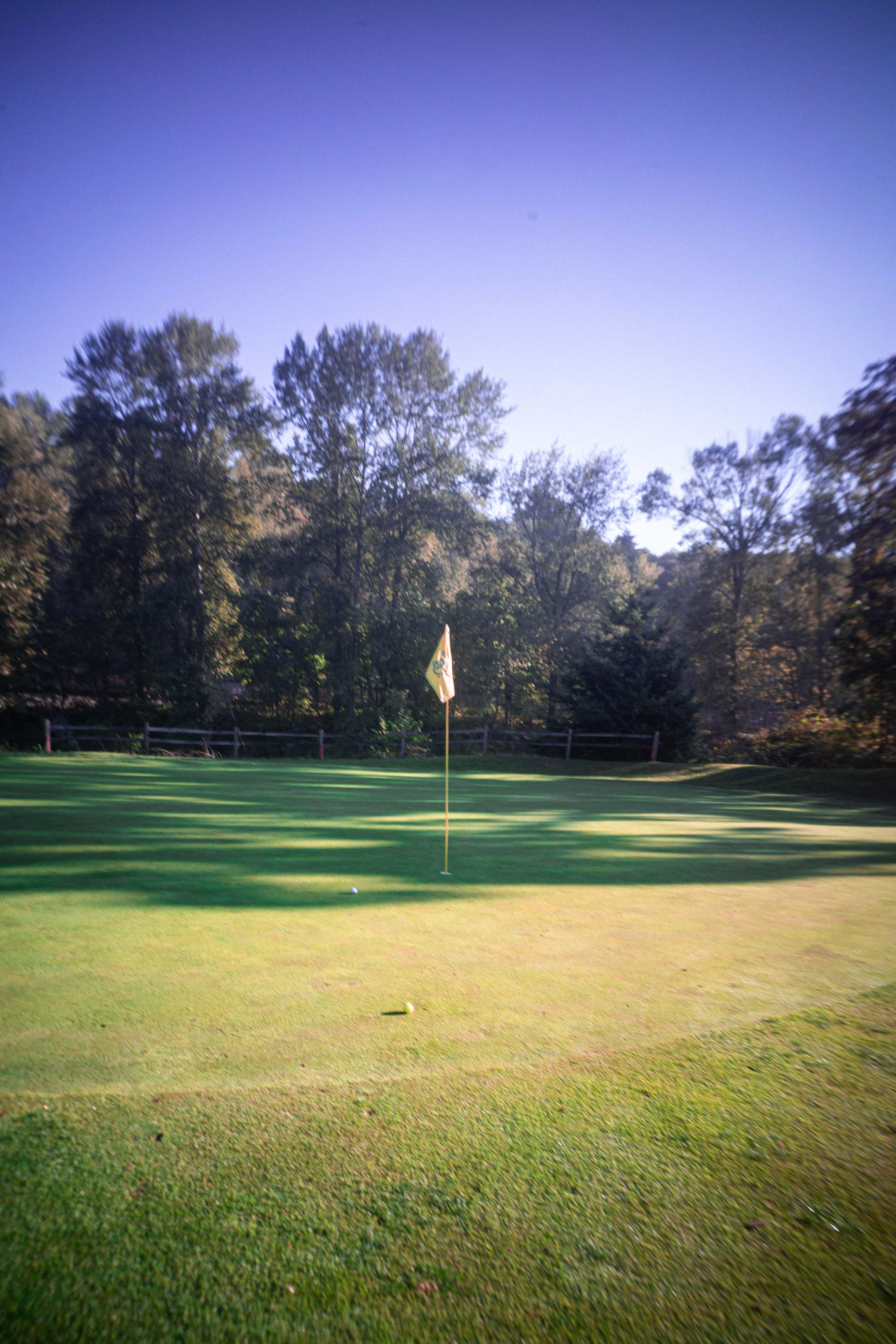 Missed this birdie putt and 3-putt for bogey