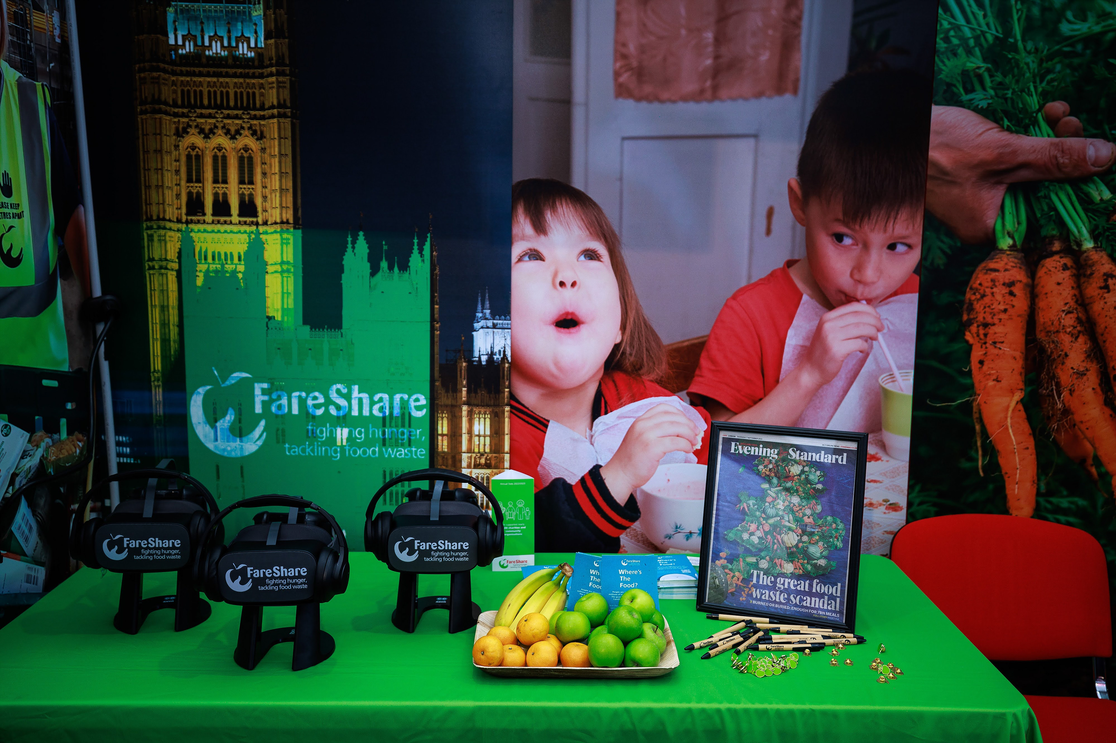FareShare's Stand - Labour Conference 2023