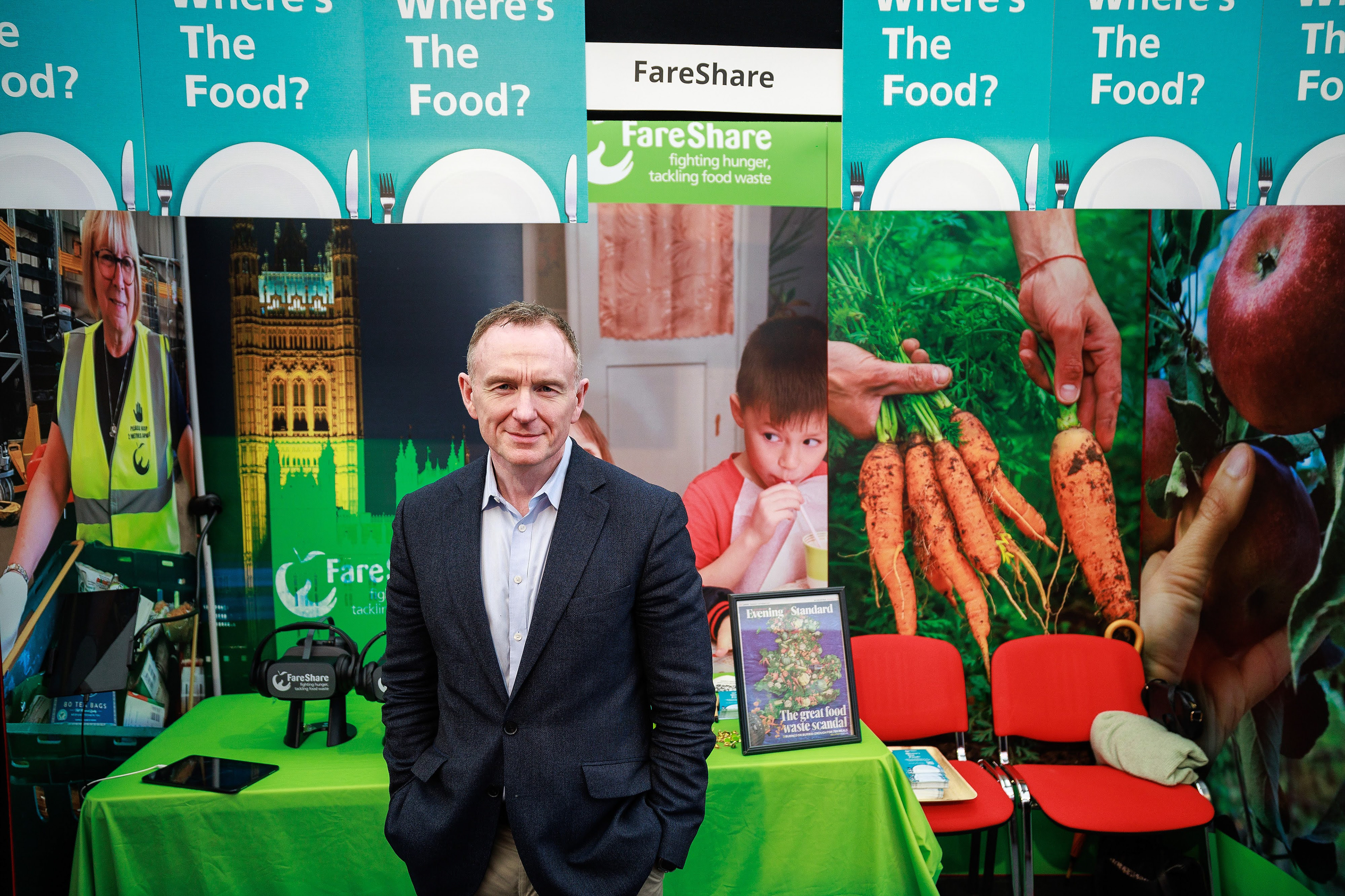  FareShare's George Wright - Labour Conference 2023