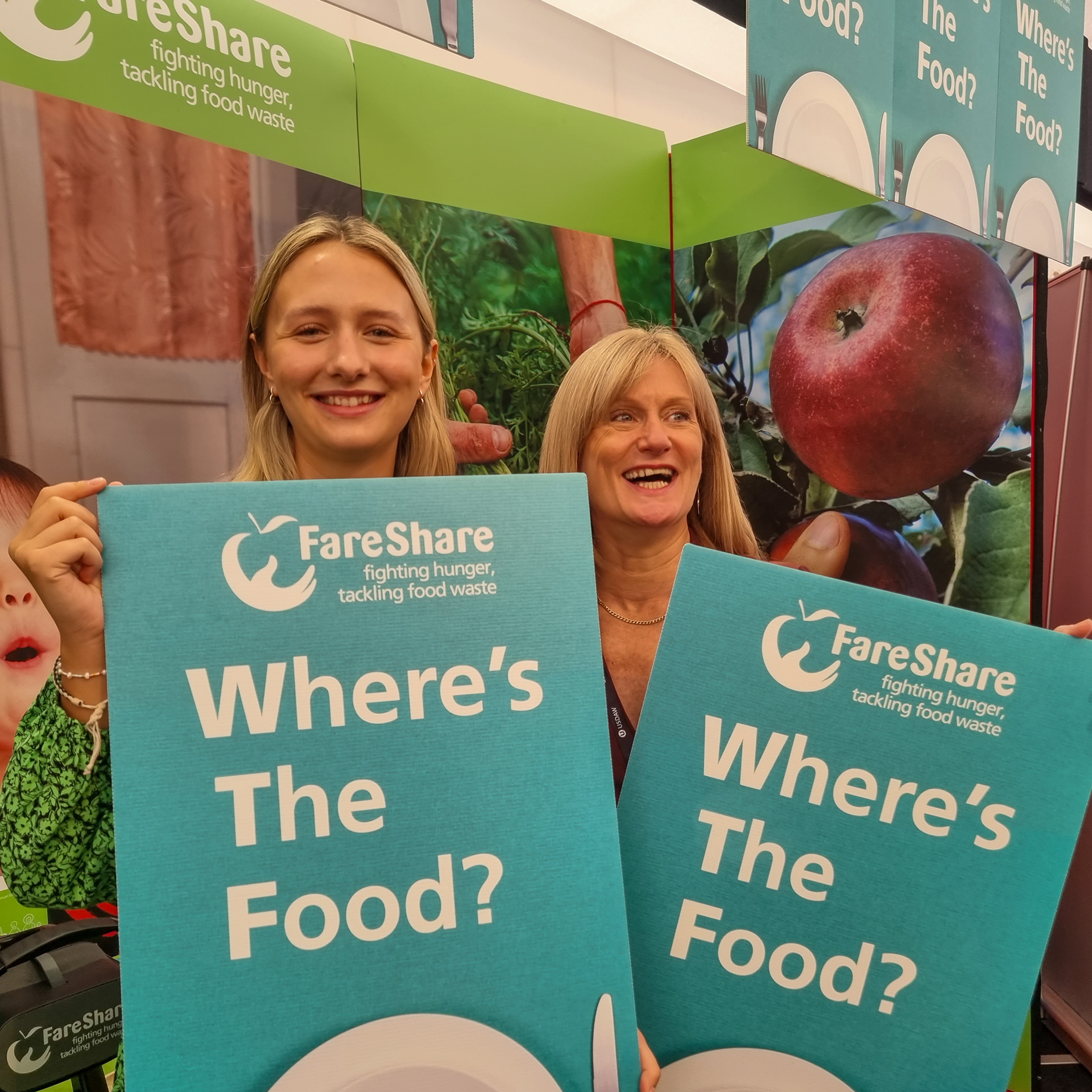 FareShare's Eve Richardson - Hignett and Anne Dobie - Labour Conference 2023  