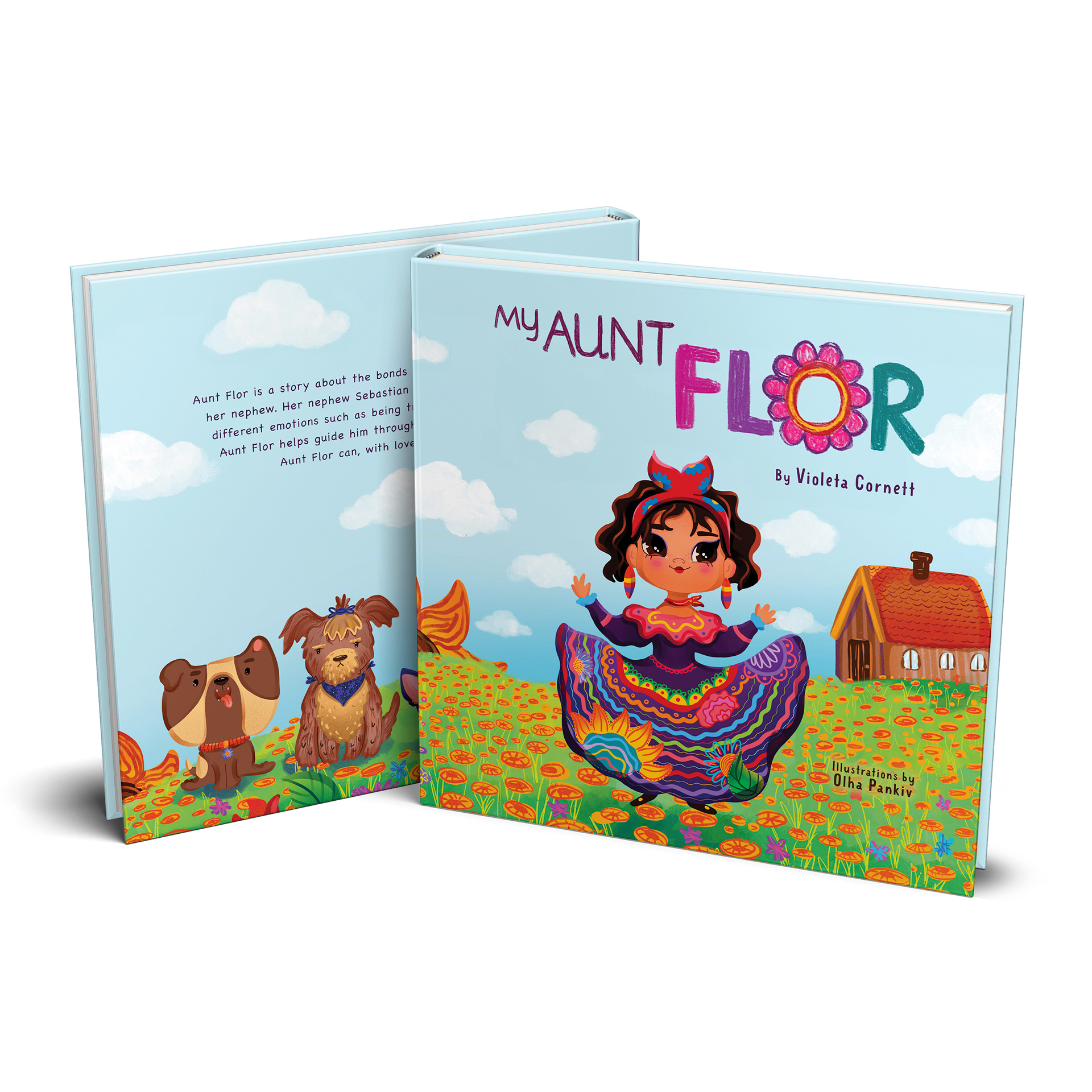 My Aunt Flor by Viloetta Cornett/ Illustrations by Olha Pankiv