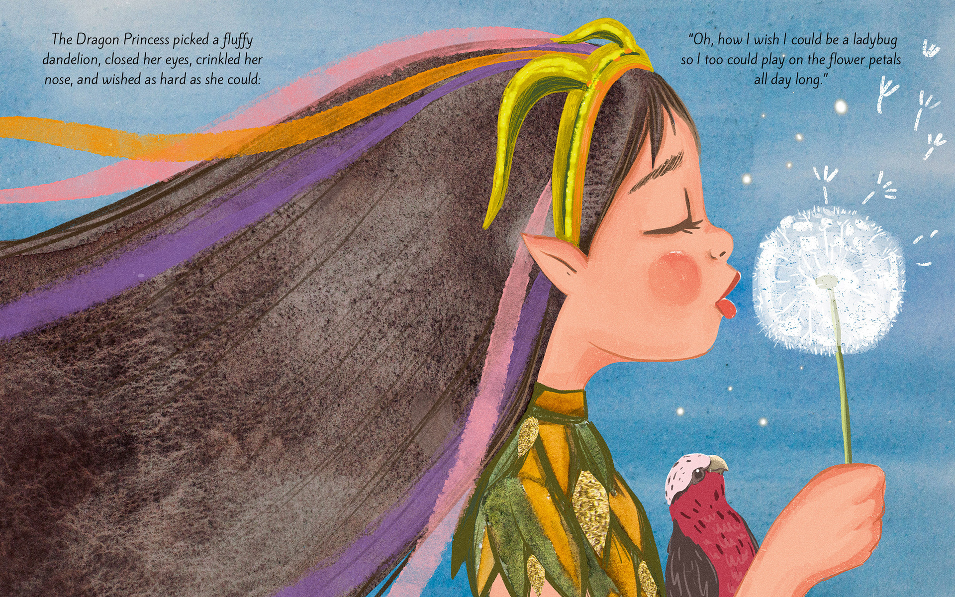 Dragon Princess by Amanda Mireles, illustrations by Daria Kryukova