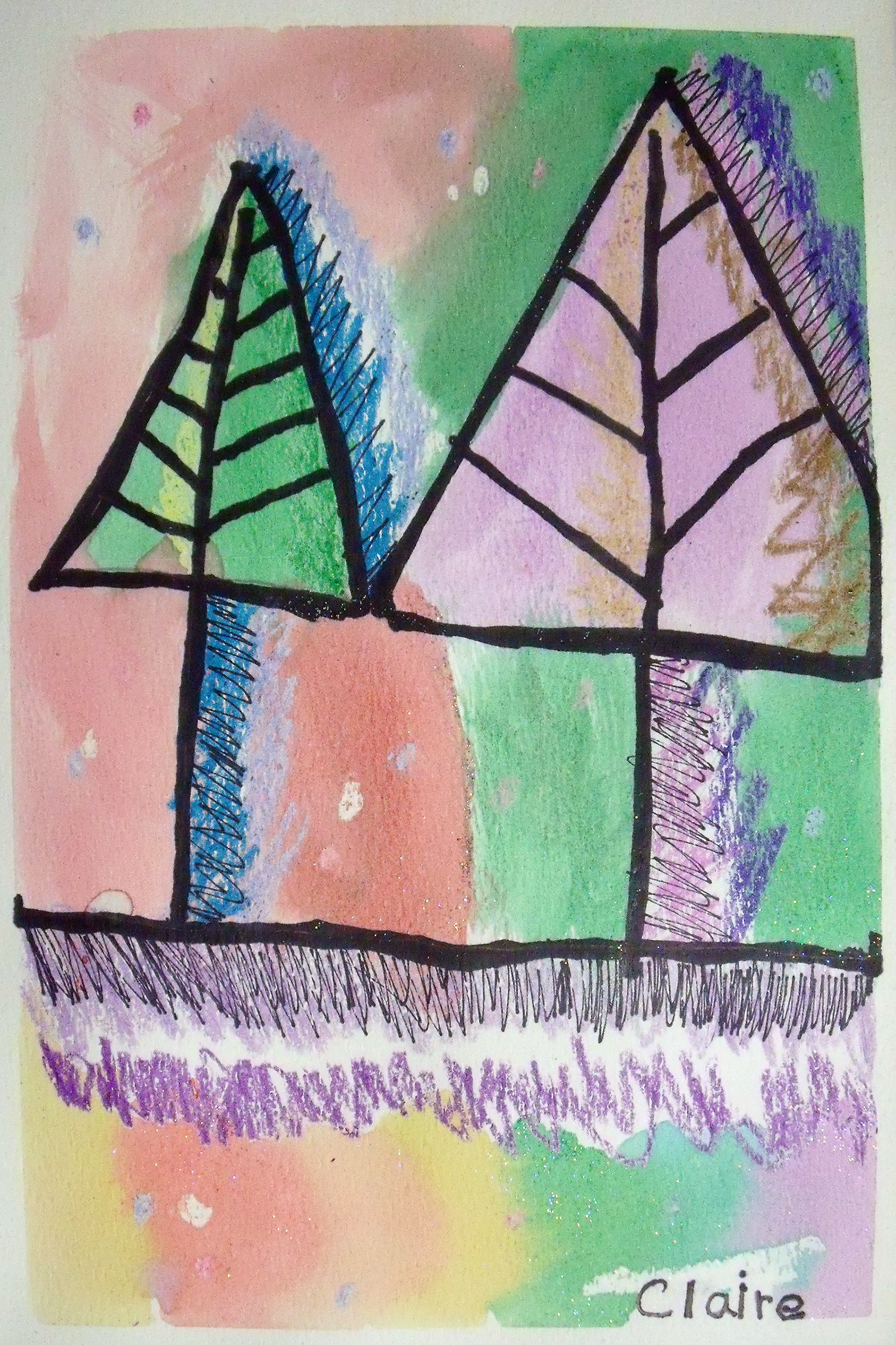 Claire Kubinec, Grade 1, St. Mary