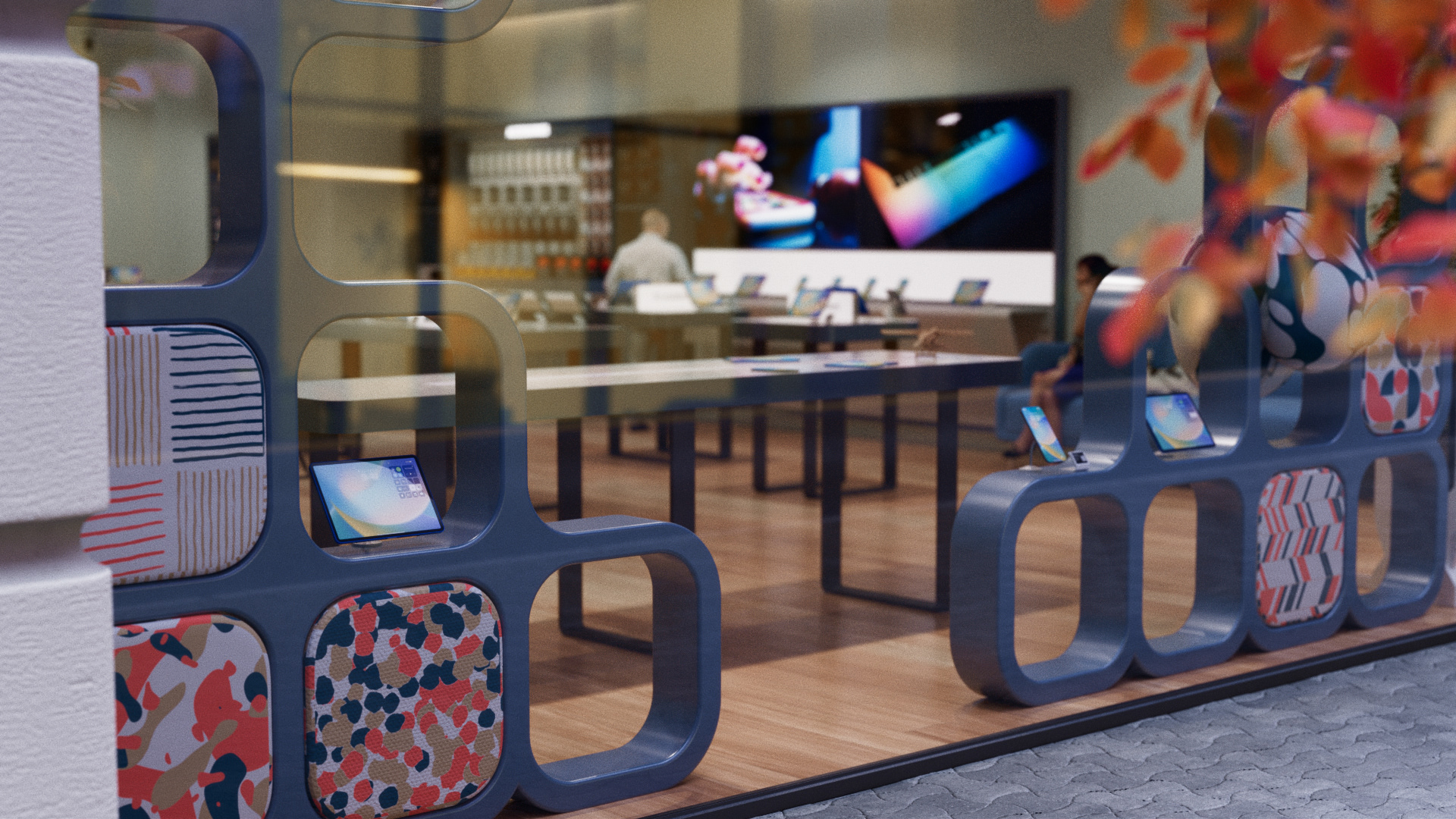 Mobile Phone store concept