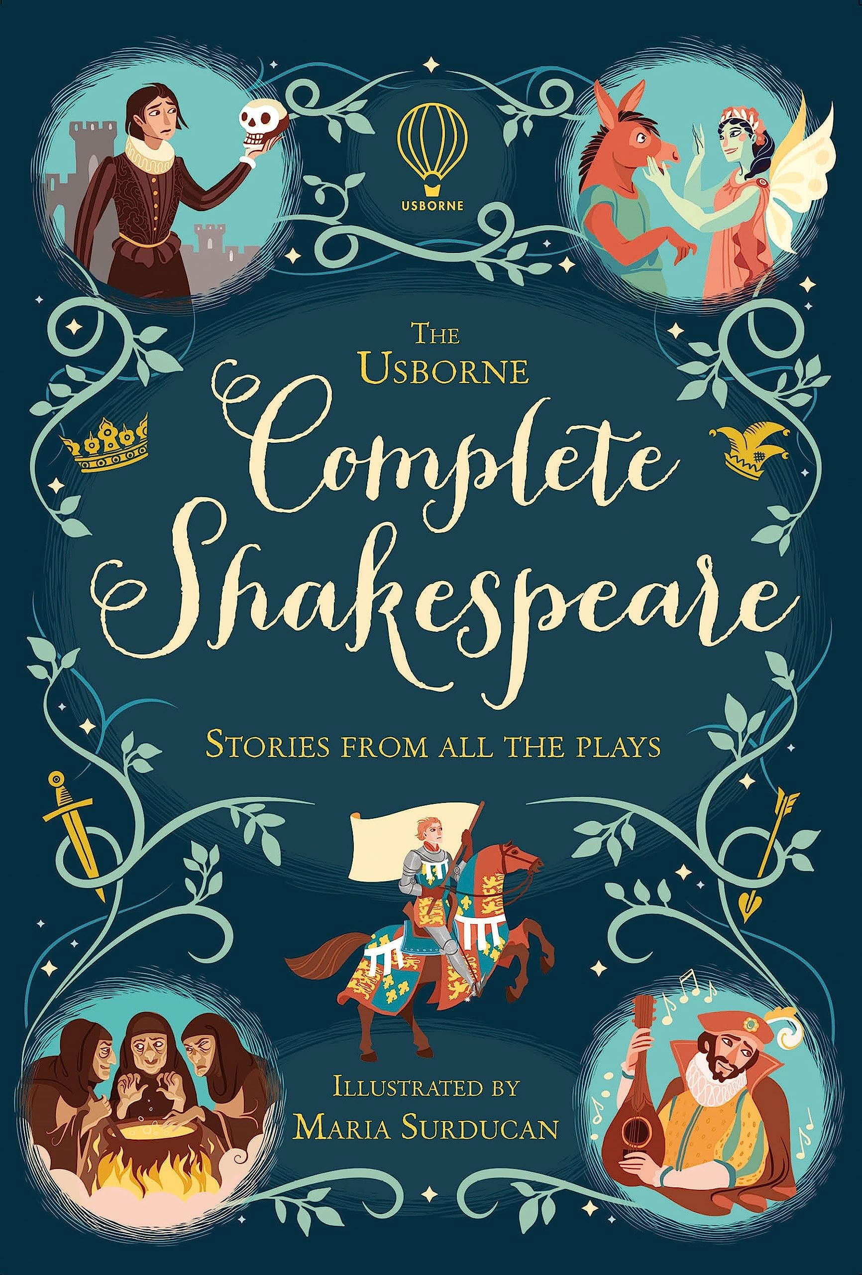 9.1★ “The Usborne Complete Shakespeare, stories from all the plays” is a children’s version of all the plays written by William Shakespeare. From Anne Page and Master Fenton’s secret affair, to Egeon and Antipholus of Ephesus being reunited, it is seriously interesting and fun. Originally, I hated all of Shakespeare’s works because there was too much old English for me to digest, but in this “kid version”, there are so many vivid pictures and easy-to-understand words. It all of a sudden makes Shakespeare’s plays so much more… fun! Recommended for all ages above 5.	15/07/2023