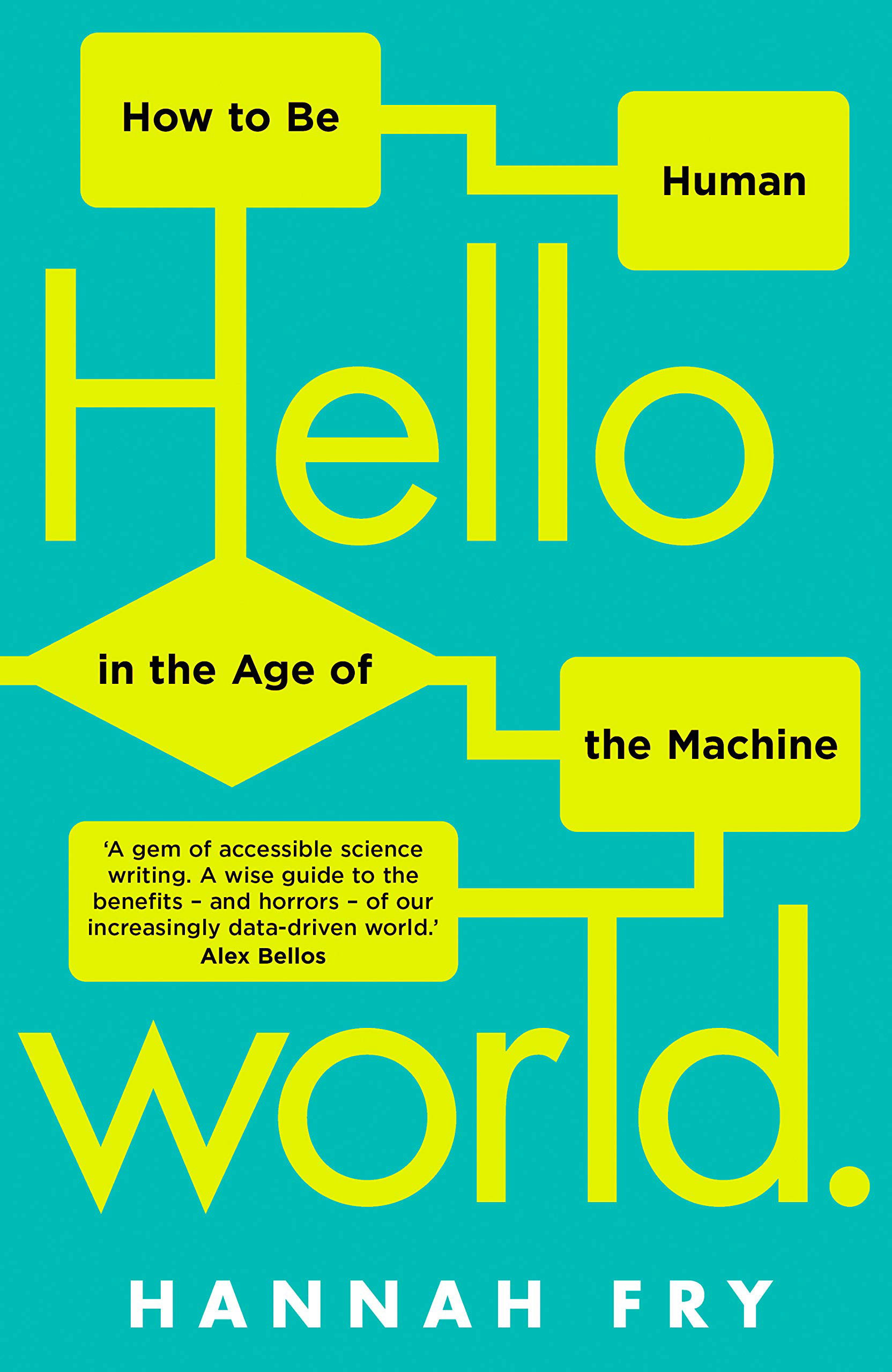 8.3★ “Hello World: How to be Human in the Age of the Machine” is all about the mistakes of man and machine, and the triumphs of AI. From data to medicine, from crime to art. How an unlucky person’s GPS led them to a cliff, how a computer system thought that some kind of bird was a nuclear warhead. This book is mainly about the history of machines, so put on your glasses and get ready for a blast of mistakes and triumphs throughout time! Recommended for younger secondary kids who are very interested in computers and want to learn a lot more about the history of computers. Really, this book is the perfect match for people who like computer science as well as history!	20/02/2023