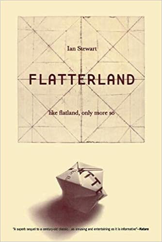 7.3★ Even though the name is very similar to Flatland, this book is much more fun. It talks about hyperbolic space, how there could be a hundred and one dimensions, what 1.5 D means, Topology, Wormholes, Paradoxes, Quantum Mechanics and much more. It contains several difficult concepts, so I would recommend you to only start reading it after you turn 11. By the way, it is based on Flatland, so I recommend you to first read Flatland.