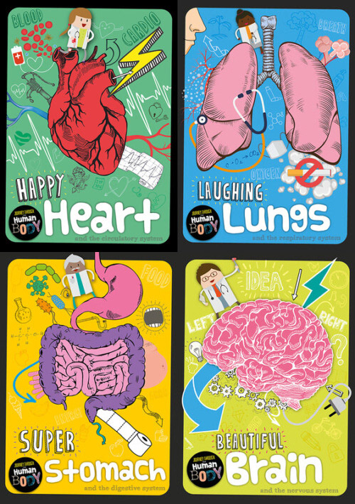 7.1★ “Journey Through the Human Body” is a series of 4 books. It contains: Super Stomach and the digestive system, Happy Heart and the circulatory system; Beautiful Brain and the nervous system, and Laughing Lungs and the respiratory system. This is a very easy book which contains no hard context. It has loads of illustrations which makes it a toddler’s book. I would recommend you to start reading it after you turn 5.