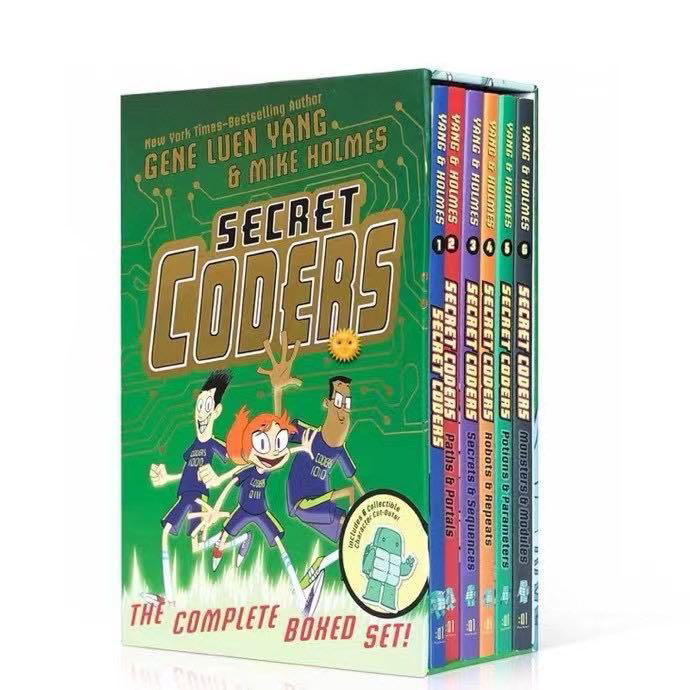 9.89★ “Secret coders” is a little series of books about, well, coding! These new-age books are full of exciting adventures, making you wanna bite your parents just to read the next book. Unfortunately, there are only 6 books (well, I’ve only READ 6 books), so, it’s gonna take ye pretty short to finish the series. Even worse, each book is only seventy-blah-blah pages long. Can’t wait for the next book to come out! Recommended for 10+yrs kids.