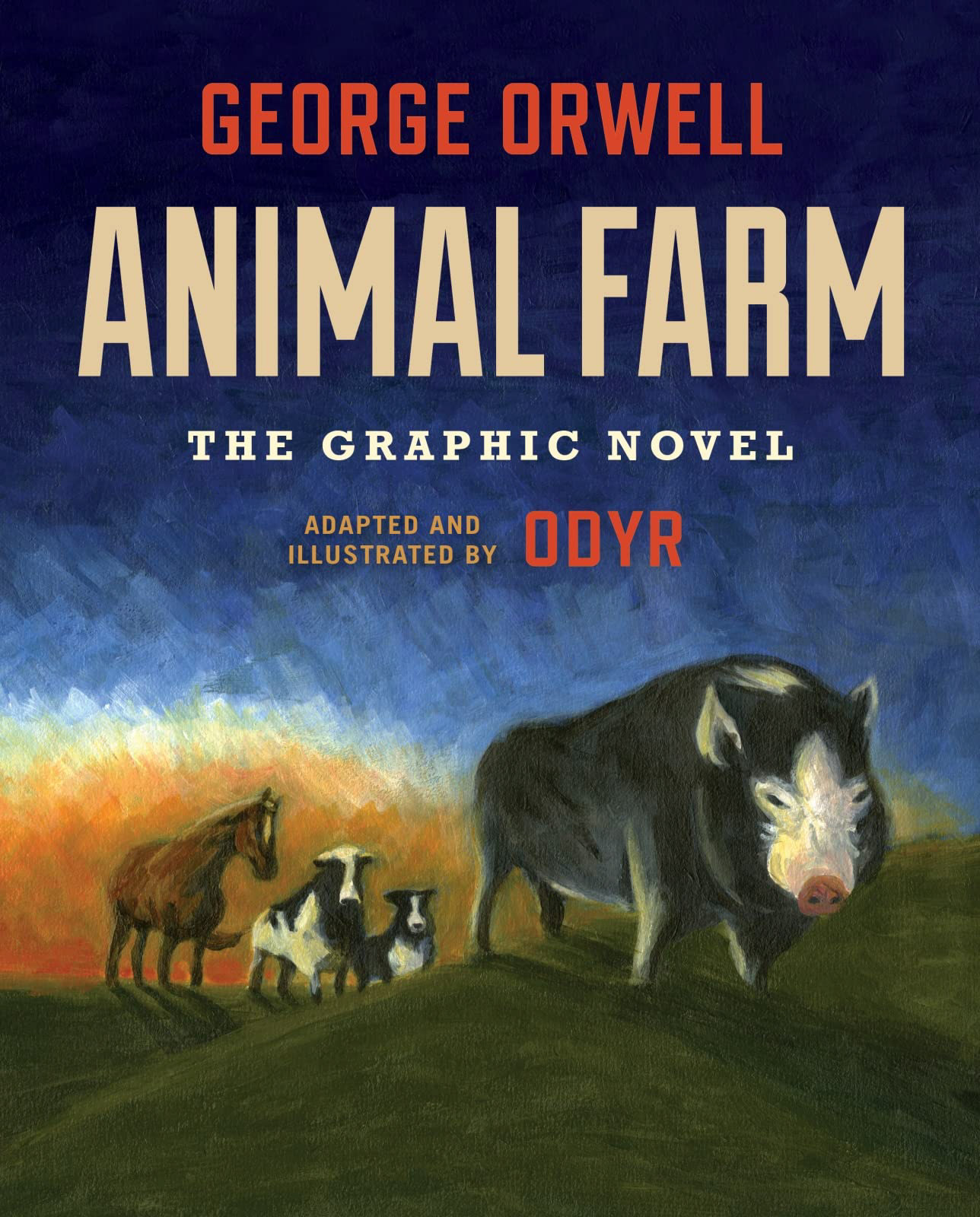 8.7★ “Animal Farm: The Graphic Novel”, originally by George Orwell, illustrated by Odyr, is dramatic tragedy story about animals operating a farm by themselves. It’s like people in the real world, but the people become animals and the people in the story become evil. This is the storyline: First, an animal called “old major” starts the idea of a rebellion against humans. After Old Major’s death, the other animals make use of Old Major’s speech and turn the idea into real life. Then, a pig called snowball revolutionises the farm after the humans fled. But, soon after that, another pig called Napoleon fires Snowball and claims that Snowball didn’t make the plan, and instead claims the he made the plan himself. After that, news suddenly spreads that Snowball teamed up with another company to destroy the animal’s farm. There was an extremely bloody fight resulting in many deaths and all injured. After that, the strongest horse in the field, Boxer, gets a split hoof and falls over. But the fall isn’t just any ordinary fall. It’s a fall that boxer can’t get back up! He was supposed to get sent to a veterinary surgeon in Willingdon, but instead got sent to a slaughterhouse owned by the veterinary surgeon. Finally, animals started walking on two legs. Soon enough, the animals became friends with other men / farmers. They had a little party with wine and toast to celebrate.             “All animals are equal, but some animals are more equal than others.” For ages 9+ "	24/01/2023