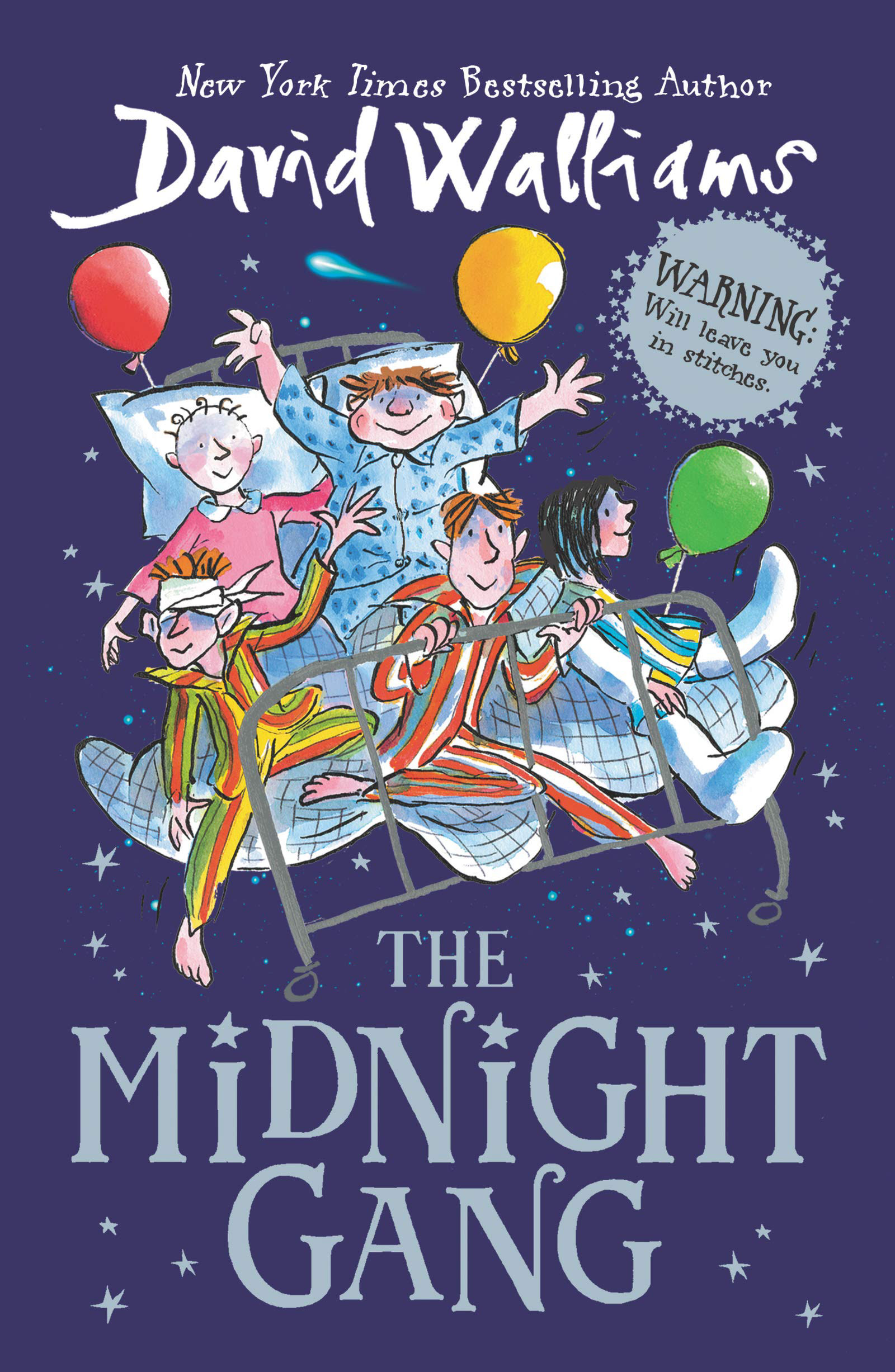 8.9★ "The Midnight Gang” is written by David Walliams.  It’s about a boy called Tom who injured his head and gets sent to Lord Funt’s hospital, where he meets the midnight gang in the children’s ward: Amber, George, Robin, and co-member Porter/Thomas. Every midnight, they leave their beds and go on some crazy adventure. Flying, going to the north pole, commanding an orchestra, etc. This bizarre book is amazingly silly, and is perfect for young children. 500+ plus pages of absolute humour!	17/03/2023