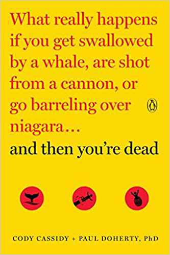 8.7★ “And Then You're Dead” is a book about all these different ways to kill yourself and what would happen if you tried a to use the methods of killing yourself. I know that this sounds quite stupid, but this book is truly fun. I think it is fun because it gets into really accurate (and precise) details AND makes it very understandable. I would recommend you to start reading it at the age of 8-13.