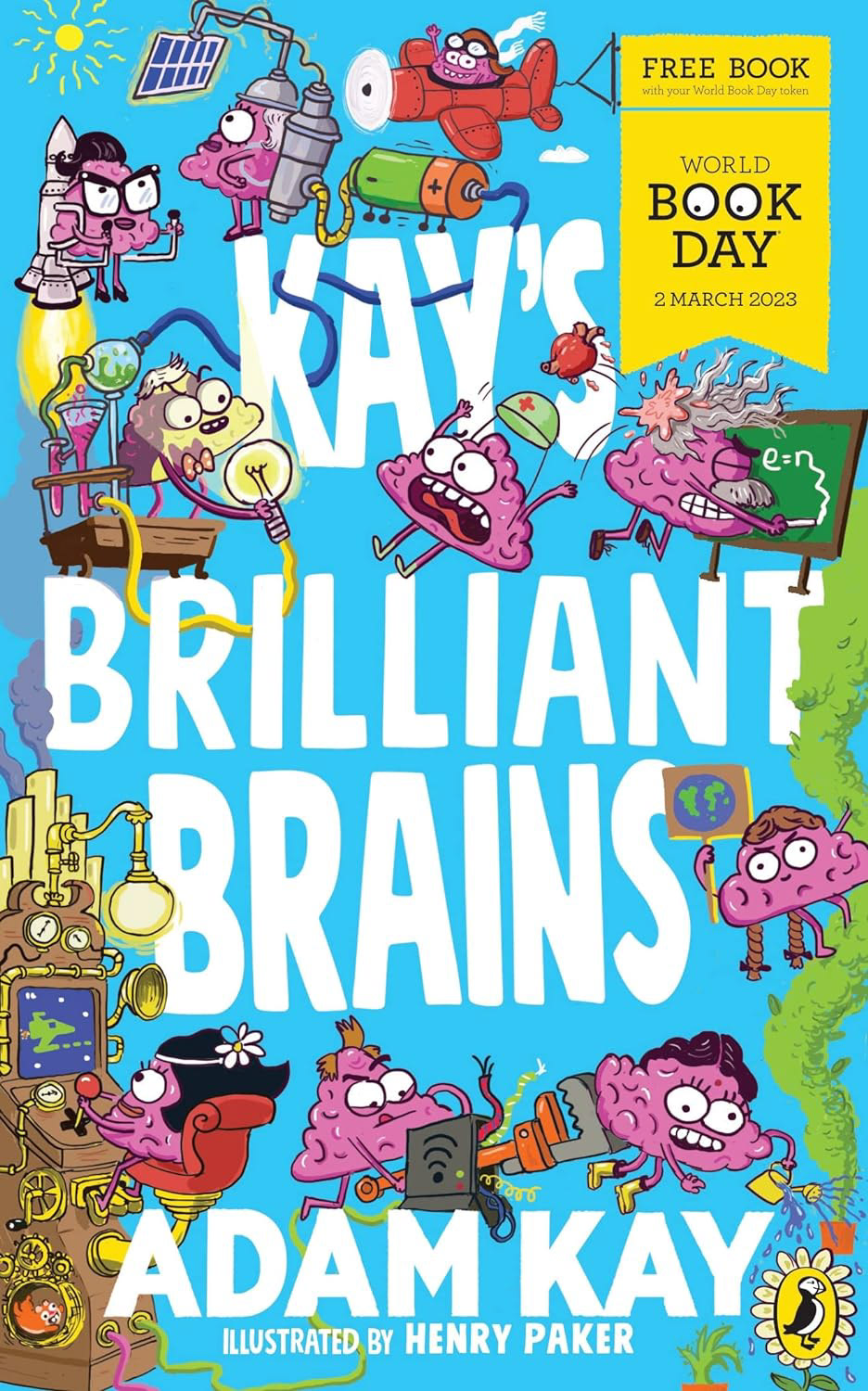 9.9★ “Kay’s brilliant brains” is a book about 10 of the world’s smartest, most creative and most influential human beings on the planet. From Albert Einstein, who discovered one of Earth’s leading breakthroughs, to Thomas Edison, another major inventor, to 8 other people who changed the world. But yes, even though every one of those ten people have influenced so many people, you have a chance to influence more people. Yes, YOU. YOU might be the one in a million, YOU might be the human jackpot. Together, YOU can change the world with others like all those other people in this book. No one else. Just YOU. An entire chapter is even dedicated to you from the author, Adam Kay. You even have a fill-in-the-blank school report for just you. So help the world along with Albert Einstein, Ada Lovelace, Thomas Edison, Greta Thunberg, Mária Telkes, Katherine Johnson. Tim Berners-Lee, Amelia Earhart, Janaki Ammal, Christiaan Barnard, and all other people who’ve helped mankind. 18/02/2024
