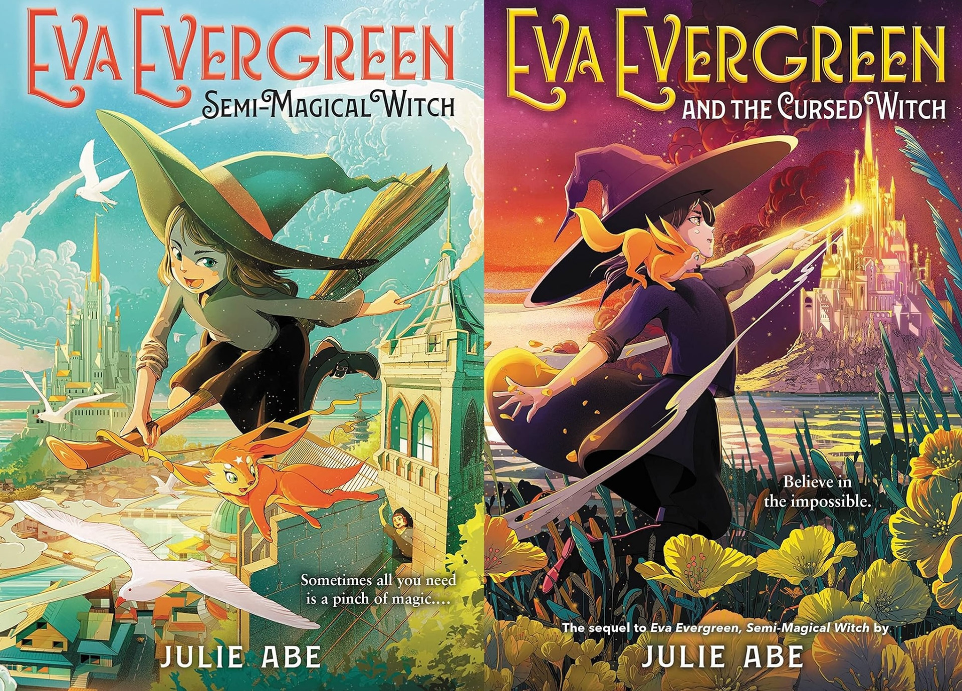 9.8★ (average) “Eva Evergreen” is a duology about witchcraft, curses, spells, wizards, runes, wards, rogue magic, and basically every single other magic-related think in all of the realms. I have to admit, I was flabbergasted by the the frolicsome detail that the author put in. The books use high-level vocabulary and a detailed storyline, which sparks your imagination into thinking impossible possibilities, a world of vivid colours and nothing but thoughts.	29/01/2024