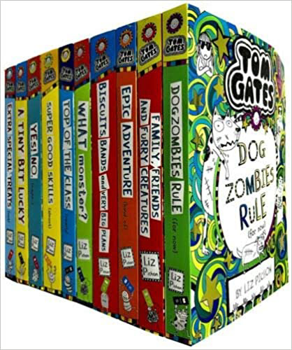 9.9★ “Tom Gates” is a series of 18 books (I only managed to read 11 of the books). It is a very fun collection of books full of drawings, Dude3 related stuff, homework excuses and much more. It is one of my favourite books which are suitable for younger children, so I would recommend you to start reading it if you turn older than 5 years old. 