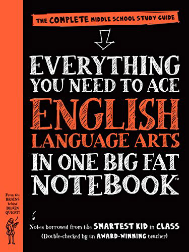 8.2★ “Everything You Need to Ace English Language Arts in One Big Fat Notebook” talks about Grammar, Language, Fiction, Non-fiction, and lots of other things that English is based on. I like this book because it is very informative AND makes very boring English grammar into fun, understandable content. I would recommend you to start reading it at the age of 9.