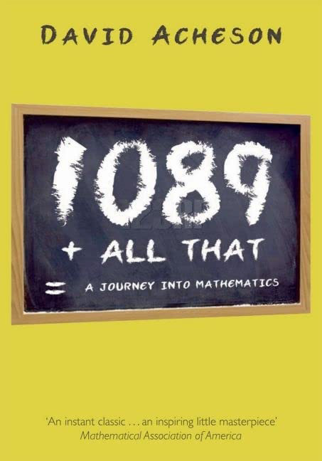 9.7★ “1089 + all that” is about maths in real life, how to use maths, fundamental units such as e, π, ph, etc. It mainly talks about how maths gets confusing in life, and also contains conundrums and paradoxes. One of my favourite parts of the book was when he showed an amazing math trick. SPOILER ALERT!                                   So, right down any 3-digit number so long as the 1st digit and the 3rd digit have a difference of more then one. Now reverse your number. Then, subtract the smaller number from the bigger number. This is your new number. Now, reverse the new number. Now add the reversed new number with the original new number. Let’s call this secret value a mystery number. Is this mystery number 1089?                                                                        Well, this book rating is 1089! For “mathy” people.