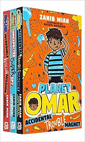 8.8★ “Planet OMAR” is a series of 3 books. The first one is about how a boy named Omar feels when he goes to a new school, and how one of the school bullies became his friend. He actually met another friend, named “Charlie”. These books are very exciting and fun, so I would recommend you to start reading it at the age of 6. 