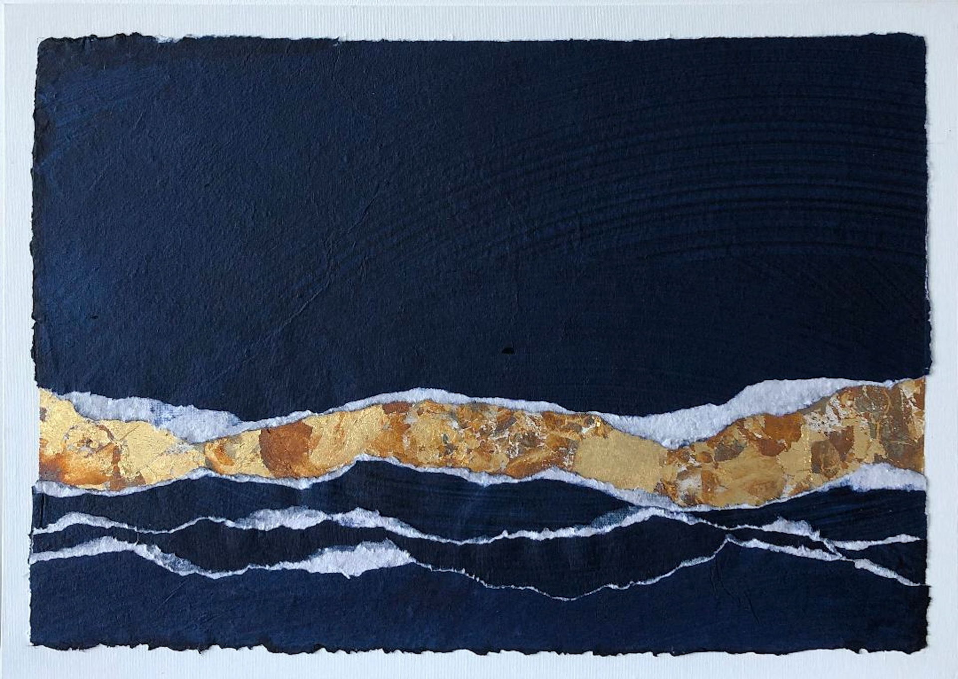 Tableaux composition en coton 'Désert Signe' 70 x 50 cm 590€