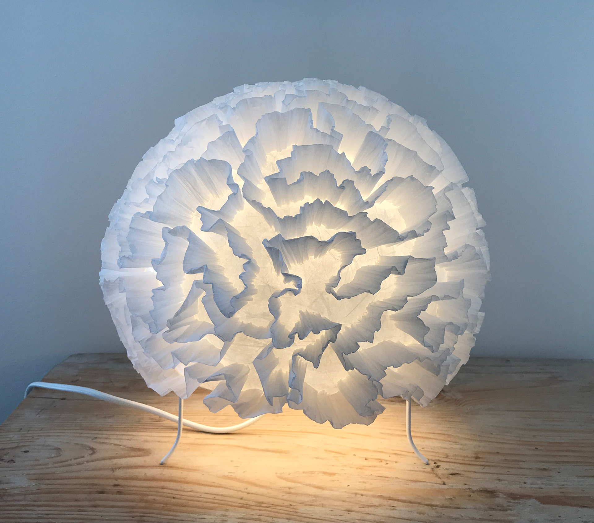 Sculpture lumineuse 'Corail lux' 30 x 30cm - 600€