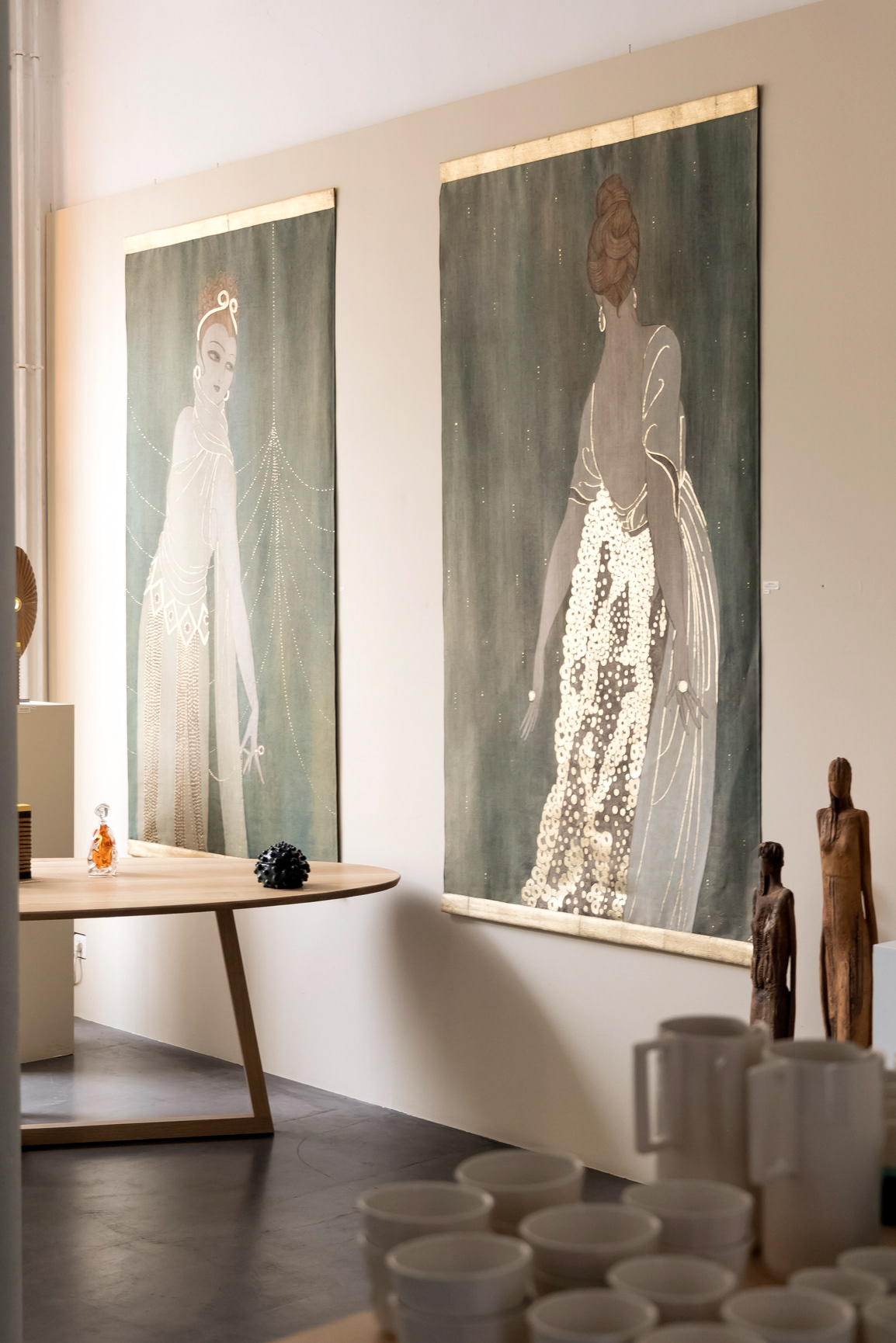 Toile Art déco Femme 2400€ l'unité