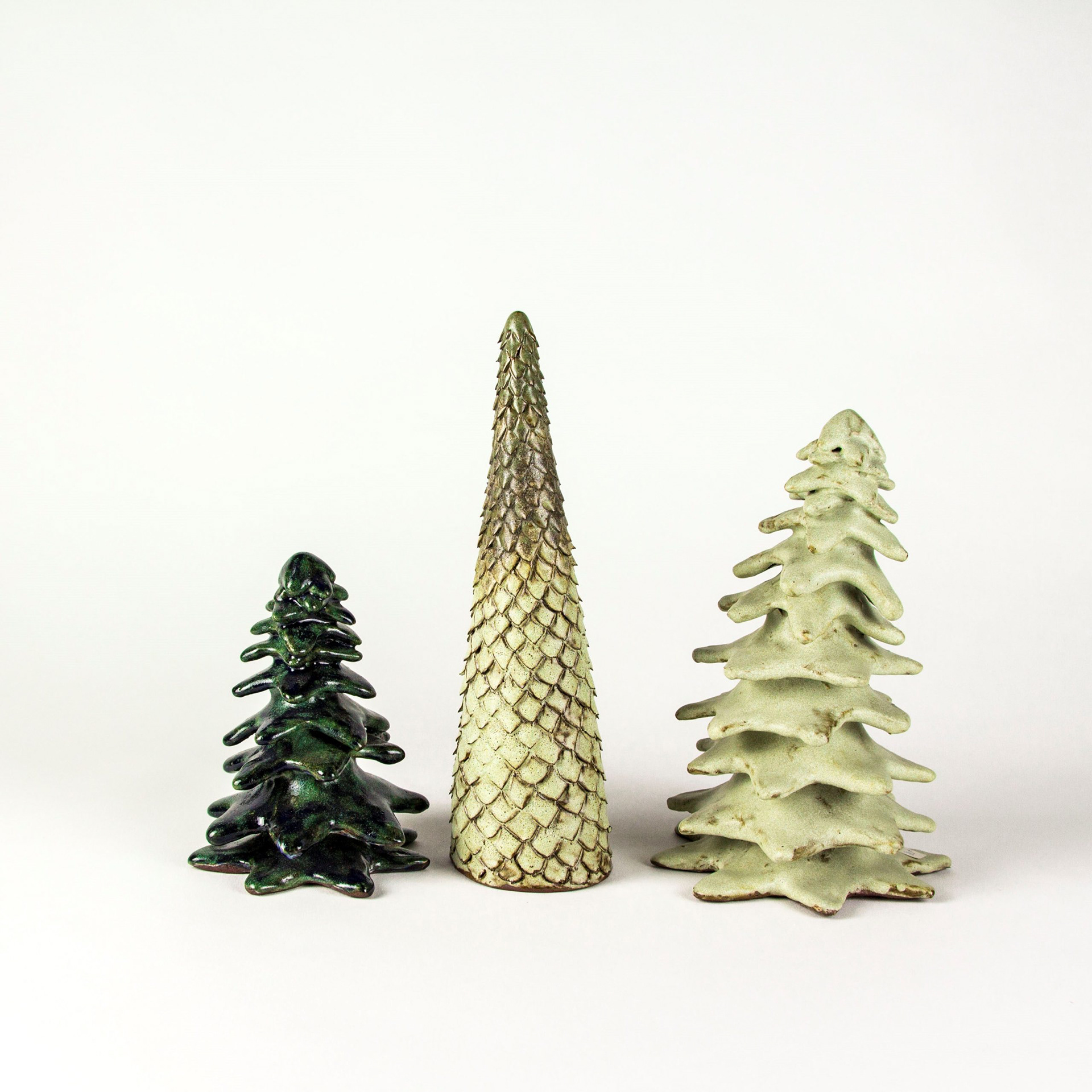 Sapins en céramique de 20€ à 75€