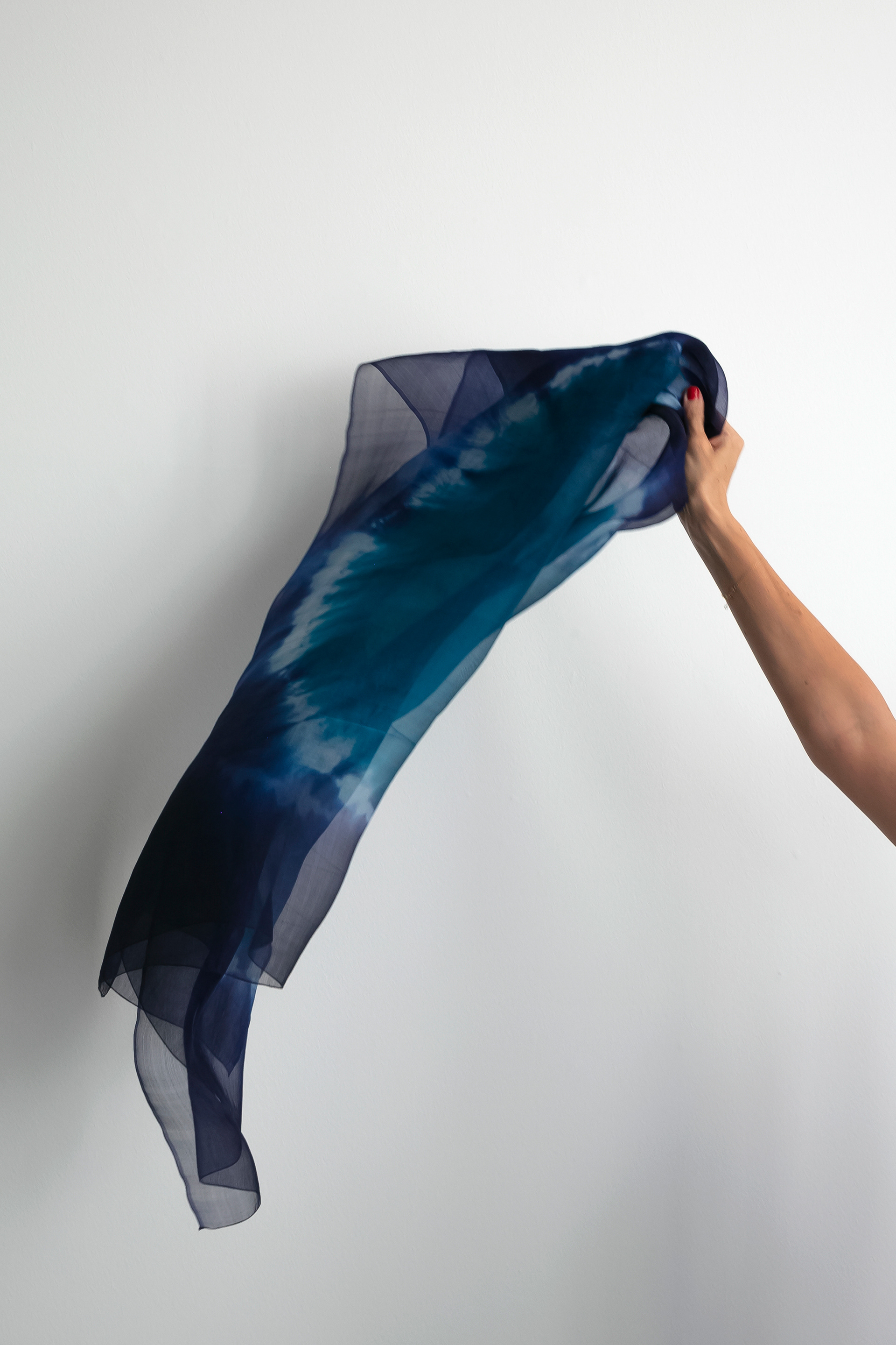 Etole en organza de soie 140€