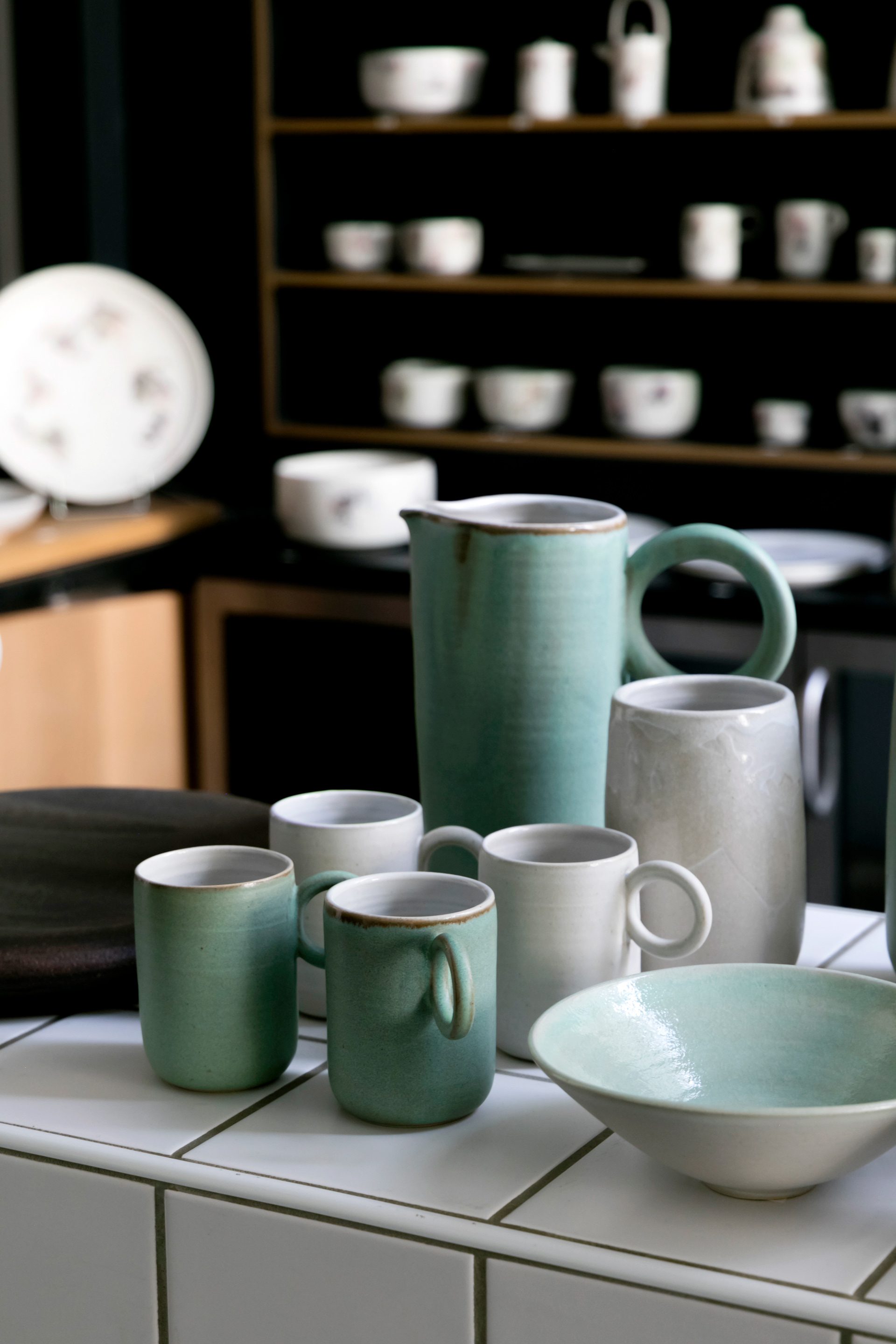 Mug anse ronde 42€ / Pichet PM & GM 65€ & 130€