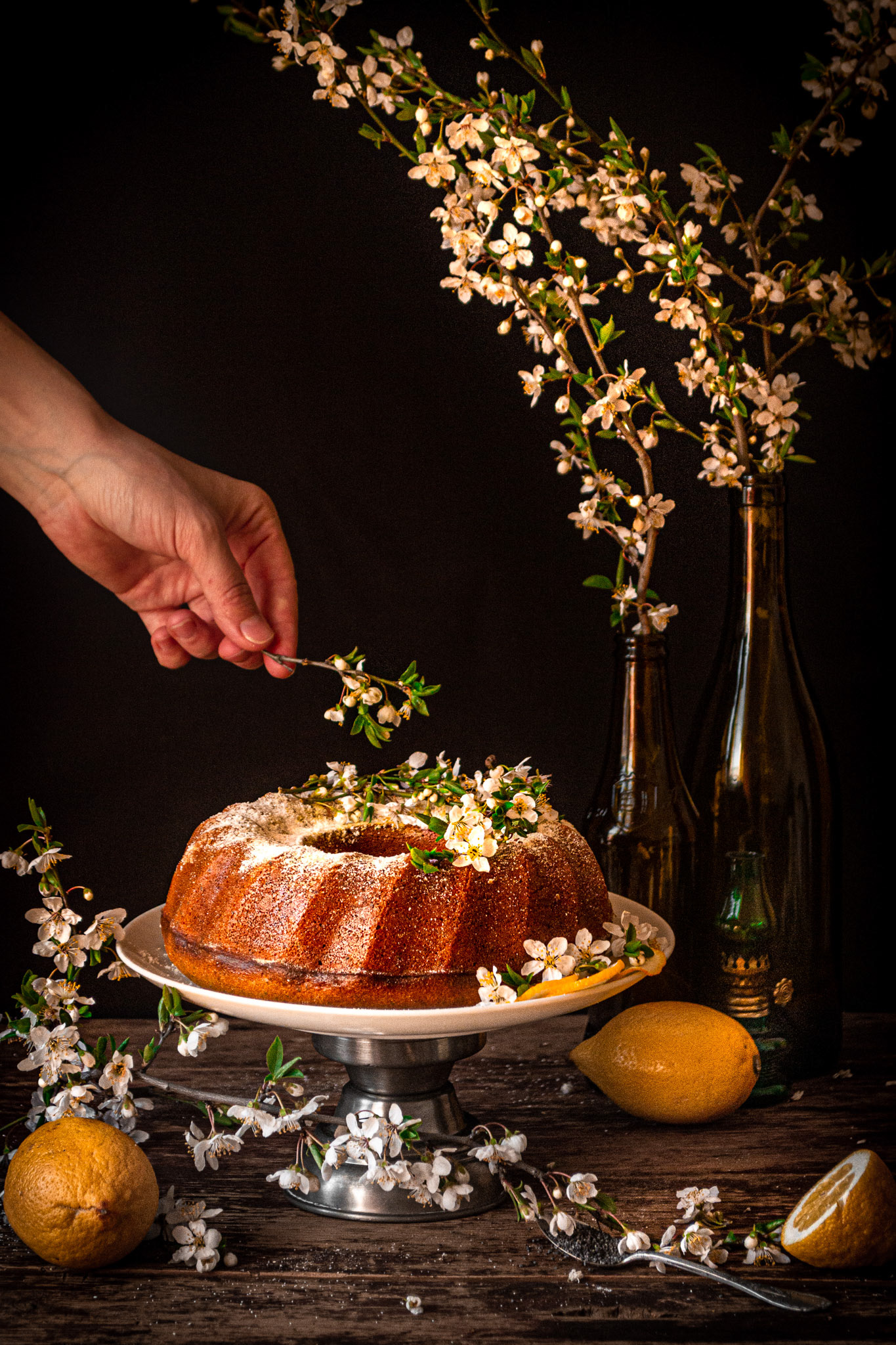 LEMON POPPYSEED BUNDT CAKE