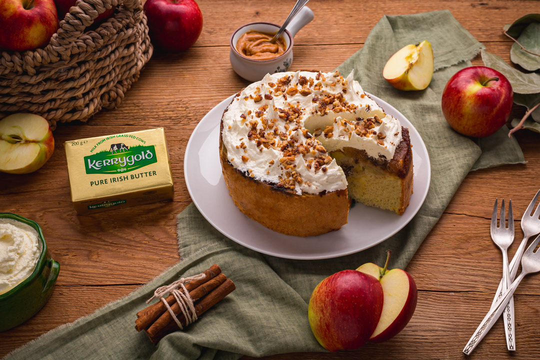 diana trufan ourcookingwander food photography fotograf culinar cluj kerrygold prajitura cu mere apples cake