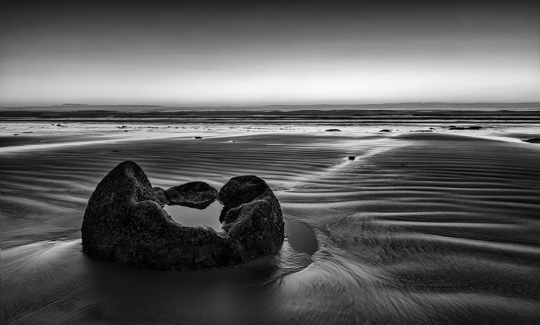 "Moeraki, Low Tide at Dawn" - 2nd place Canon Online Round 1 2023