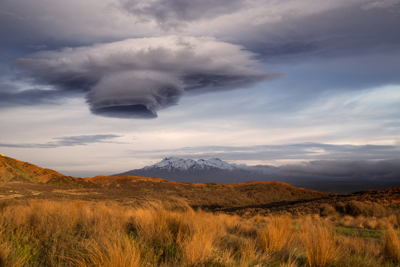 "Lenticular Cloud over Kaimanawa Country" - NATEX 2018 Acceptance