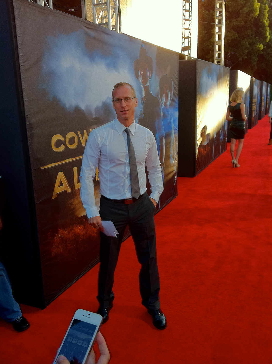 Cowboys and Aliens red carpet