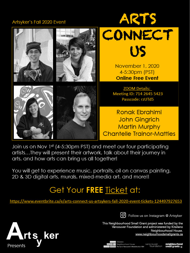 Artsyker's Fall 2020 Event