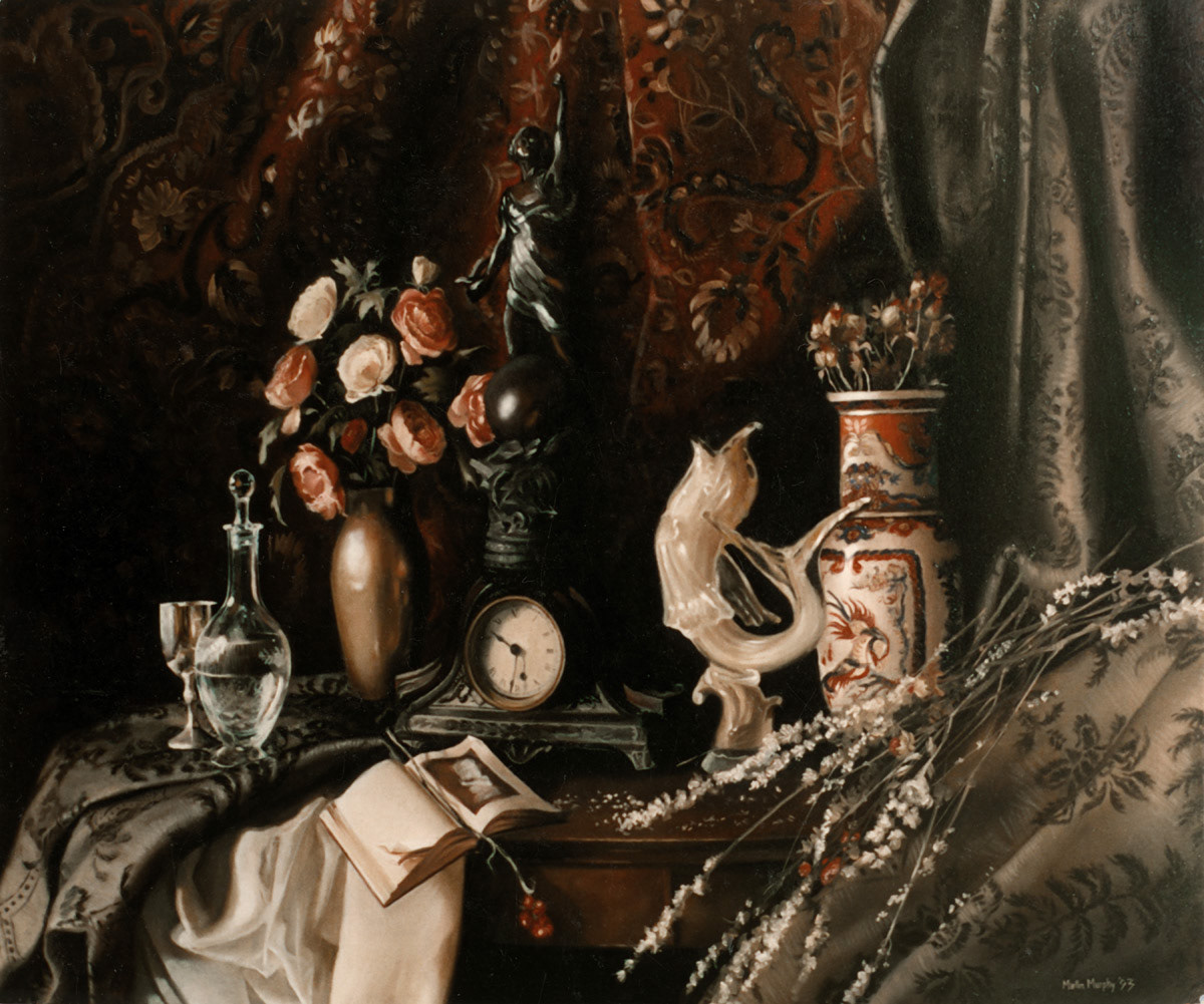 "Still Life" oil on canvas 60"x48" 152cm x 122cm