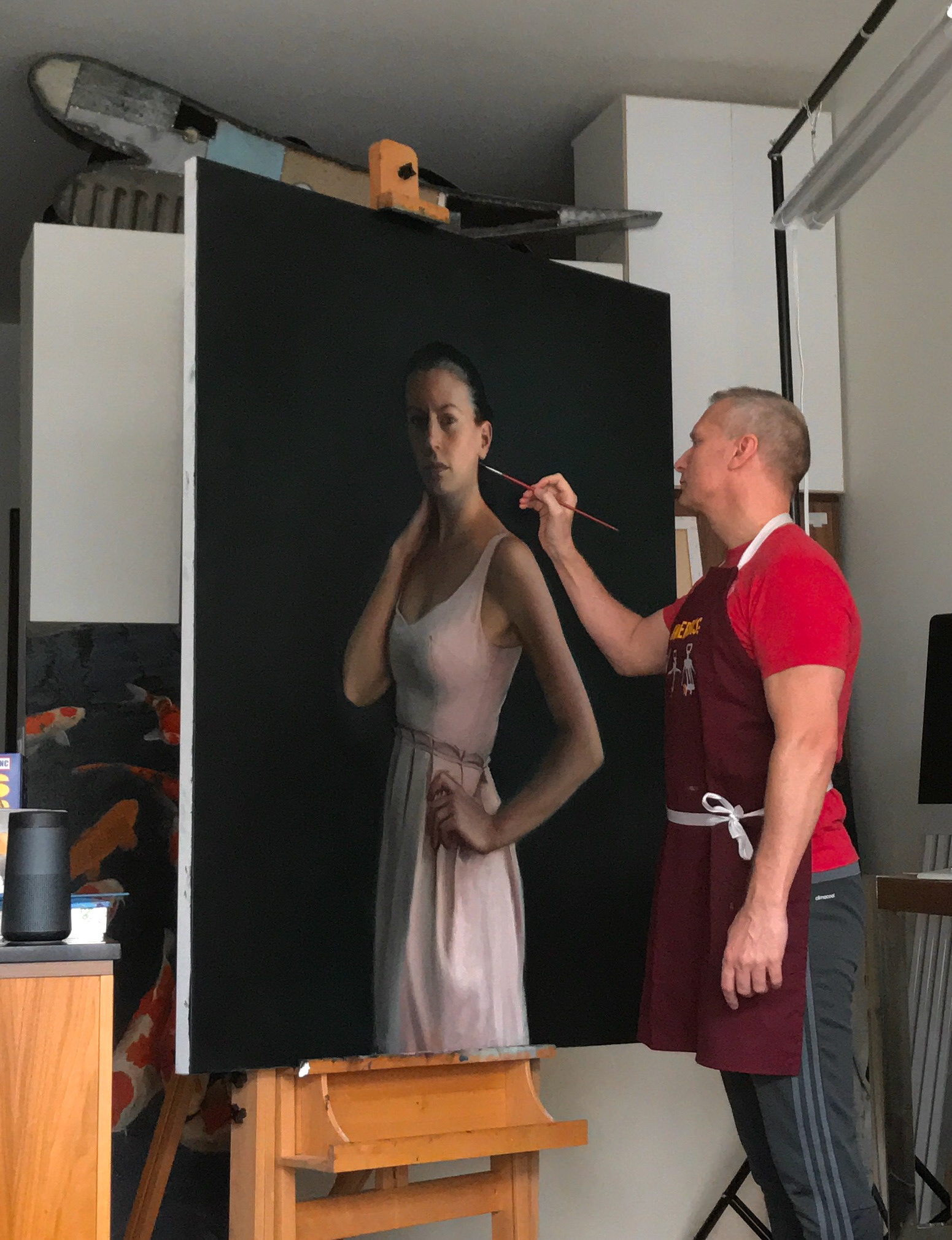 Painting in August 2020
