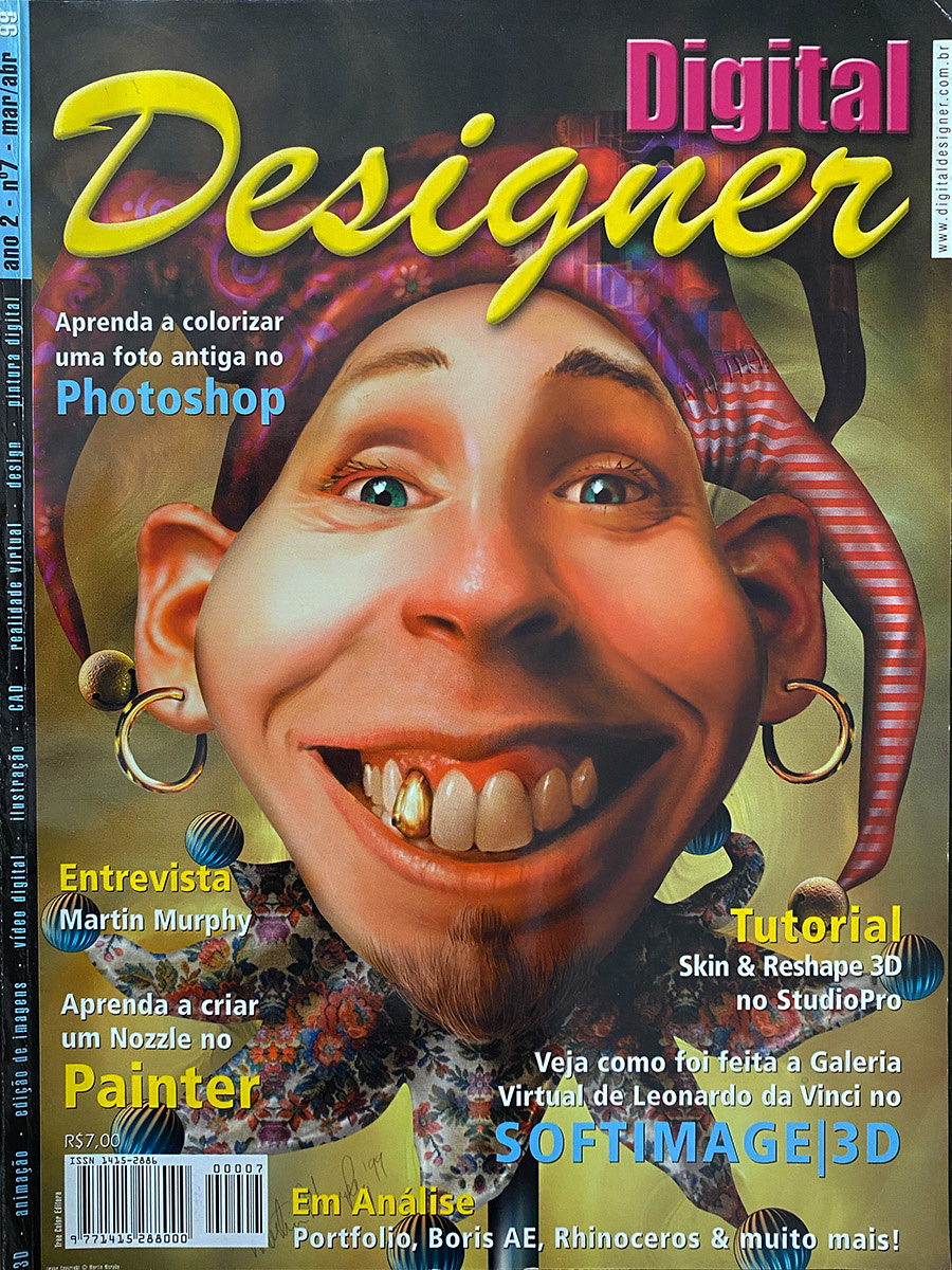 Cover of Designer Digital Magazine