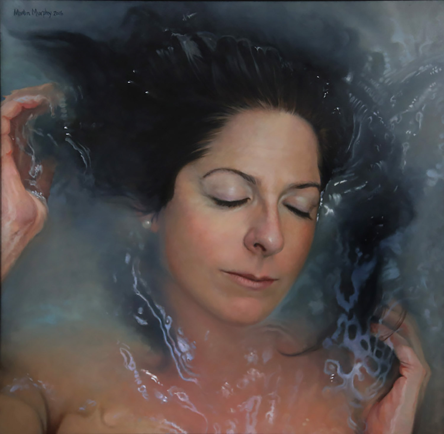 "Bliss" oil on canvas 48"x48" 122cm x 122cm