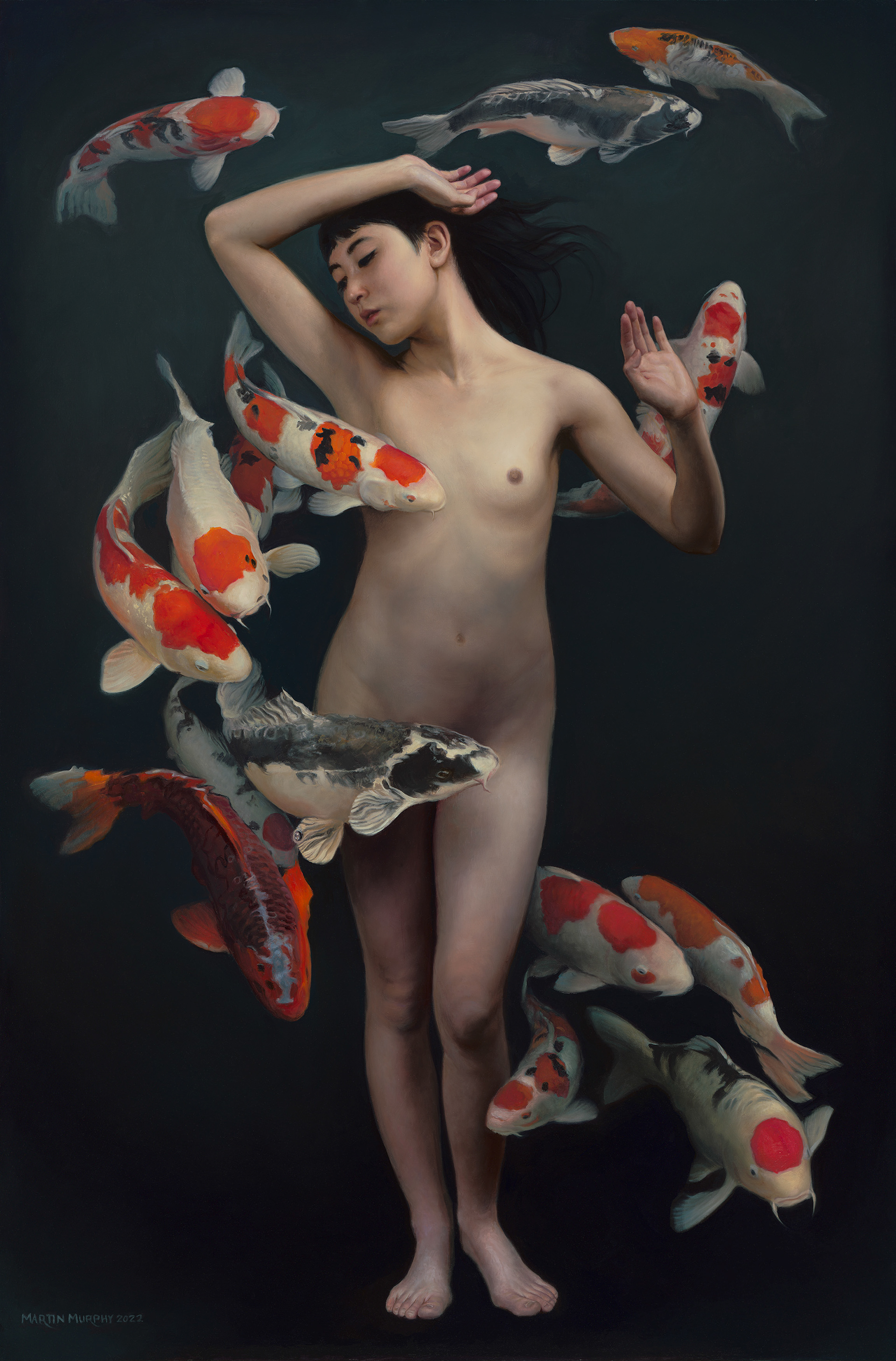 “The Dream” oil on canvas 60”x40” 152x101cm (SOLD)