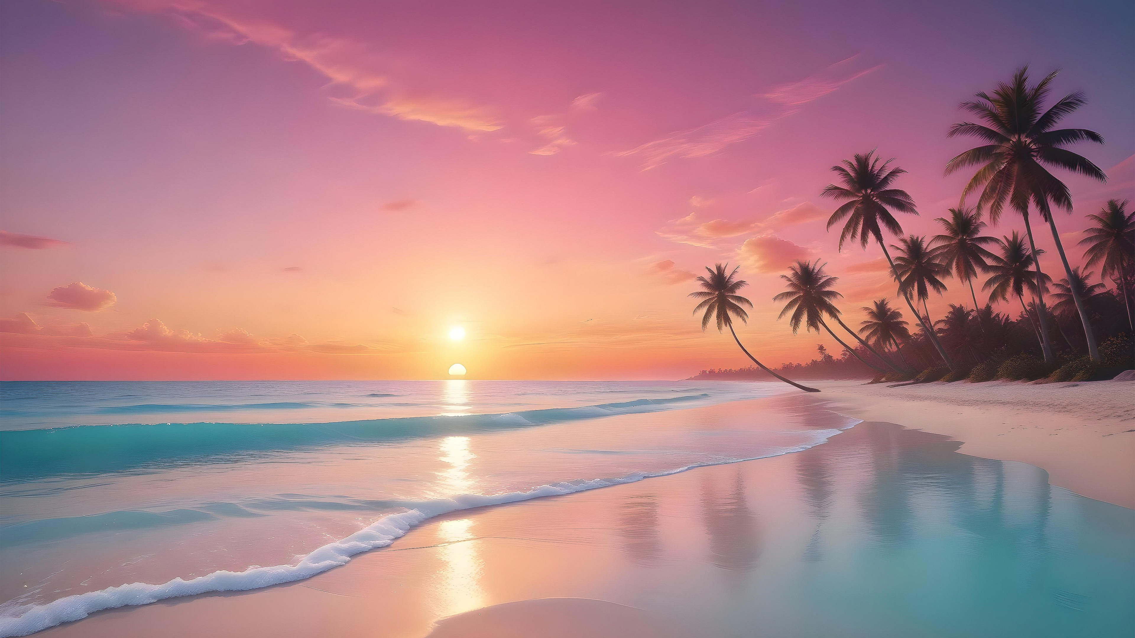 Summer Beach 4K 3840x2160