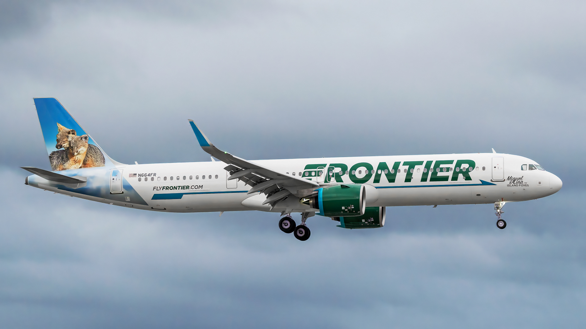 N664FR-Frontier Airlines-Airbus A321-271NX-DFW_KDFW