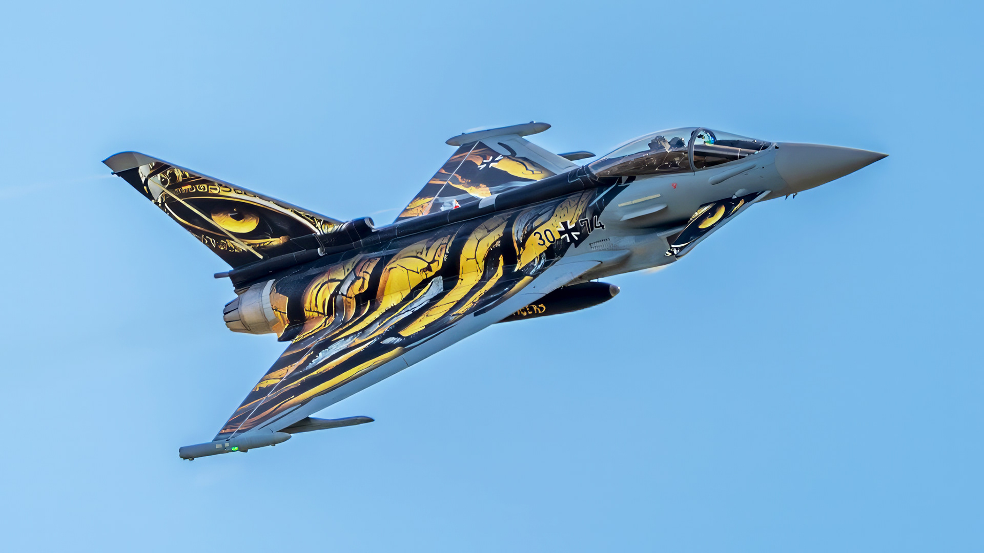 Germany - Air Force Eurofighter EF-2000 Typhoon S Reg: 30+74