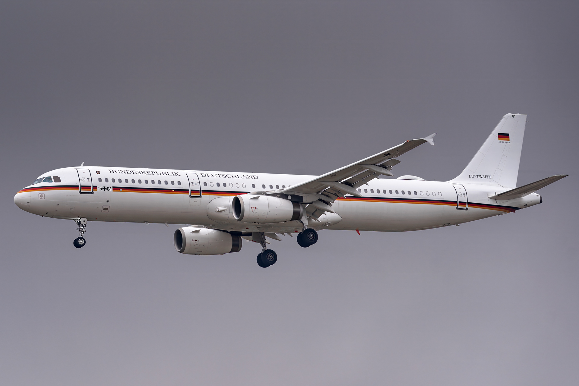 Luftwaffe (German Air Force)-Airbus A321-231-15+04