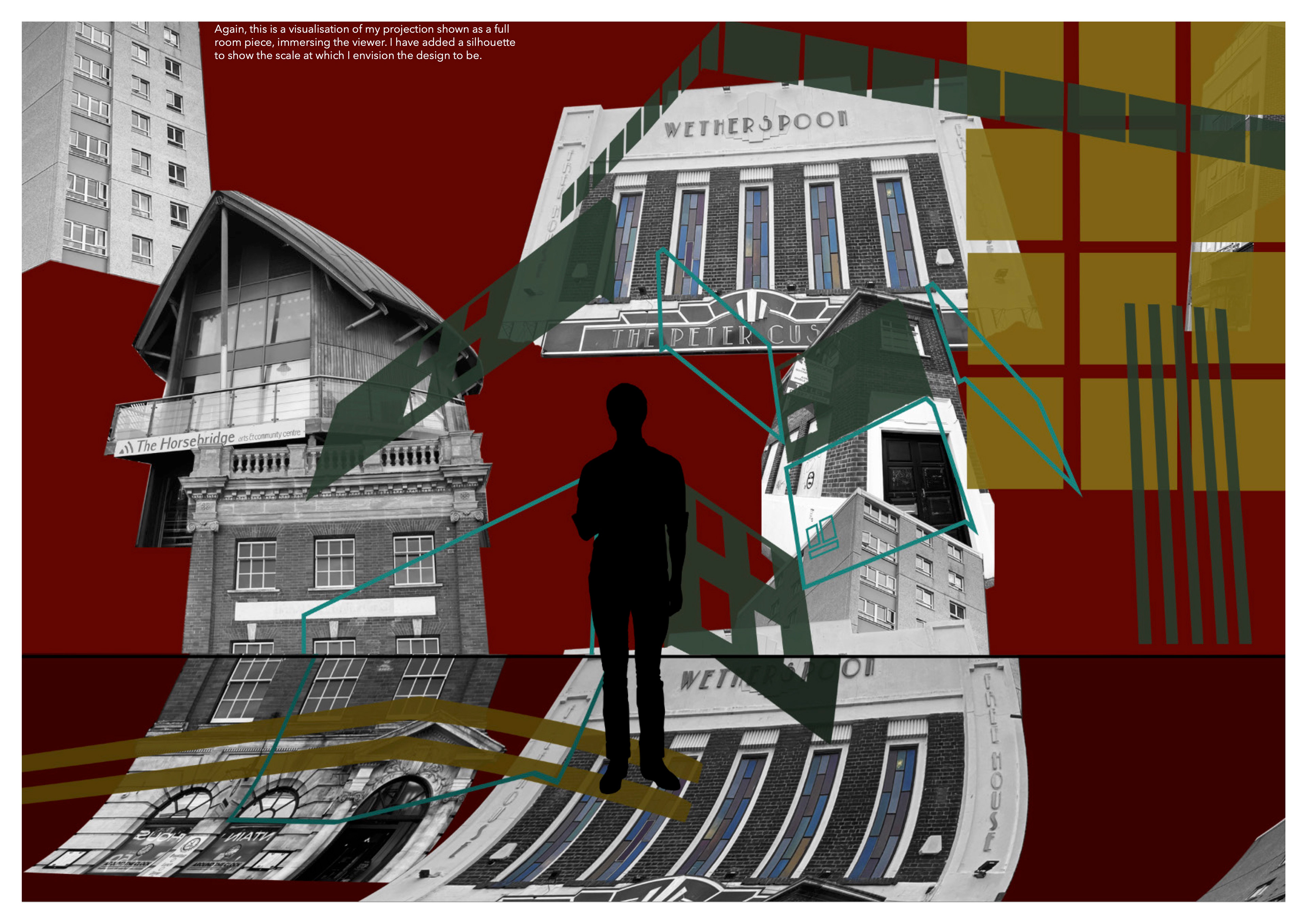 Digital Projection Wall Design