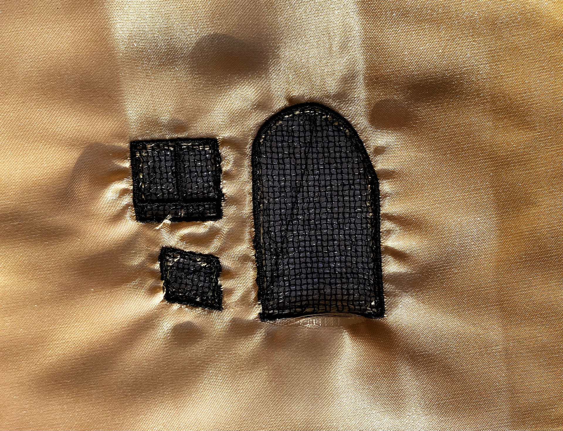 Digital Embroidery on Silk Satin