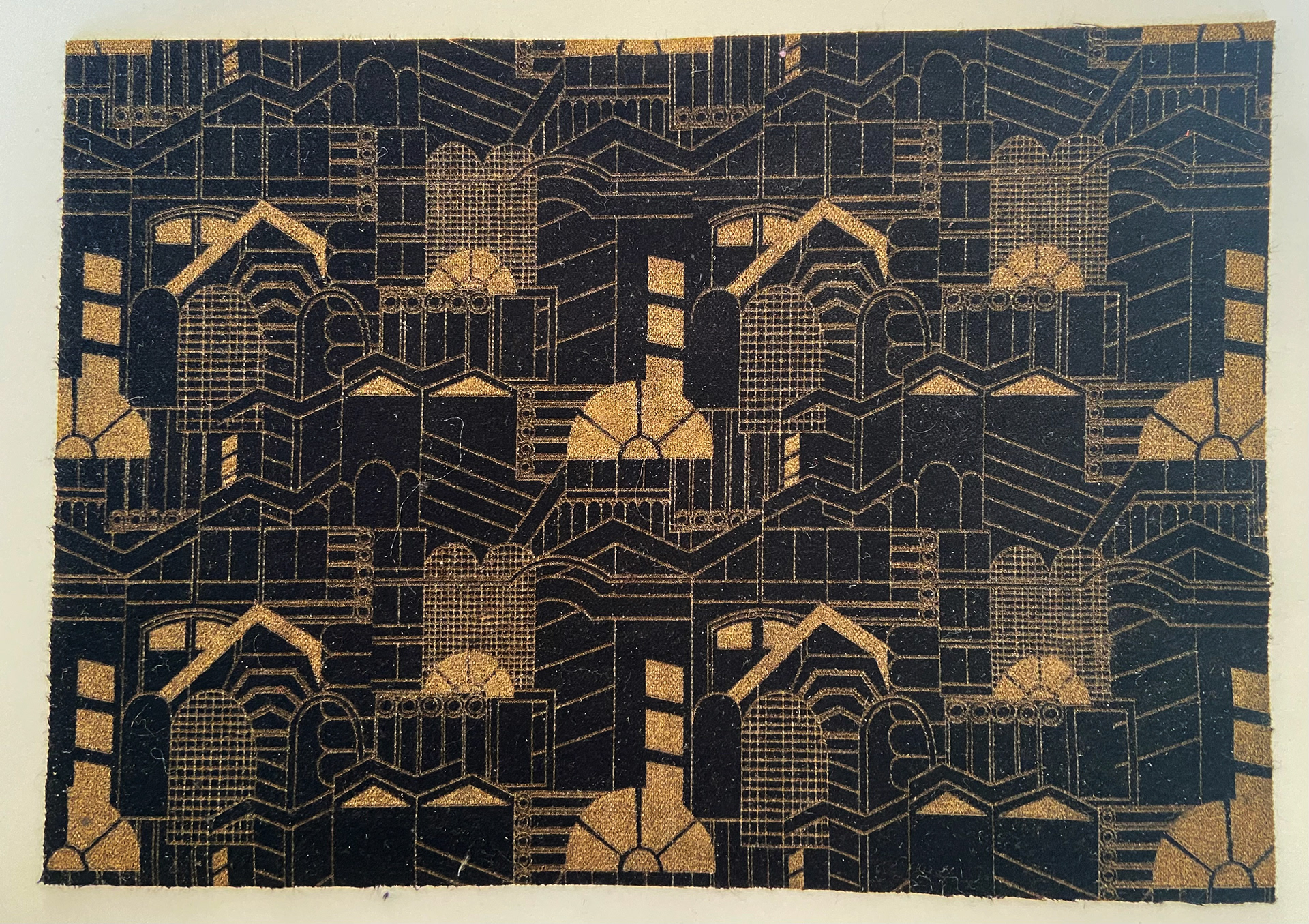 Laser Etched Velvet