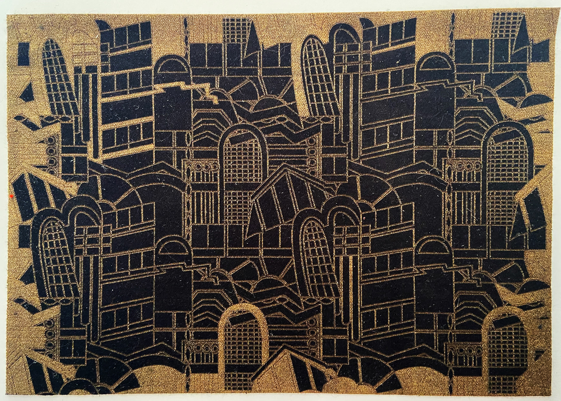 Laser Etched Velvet