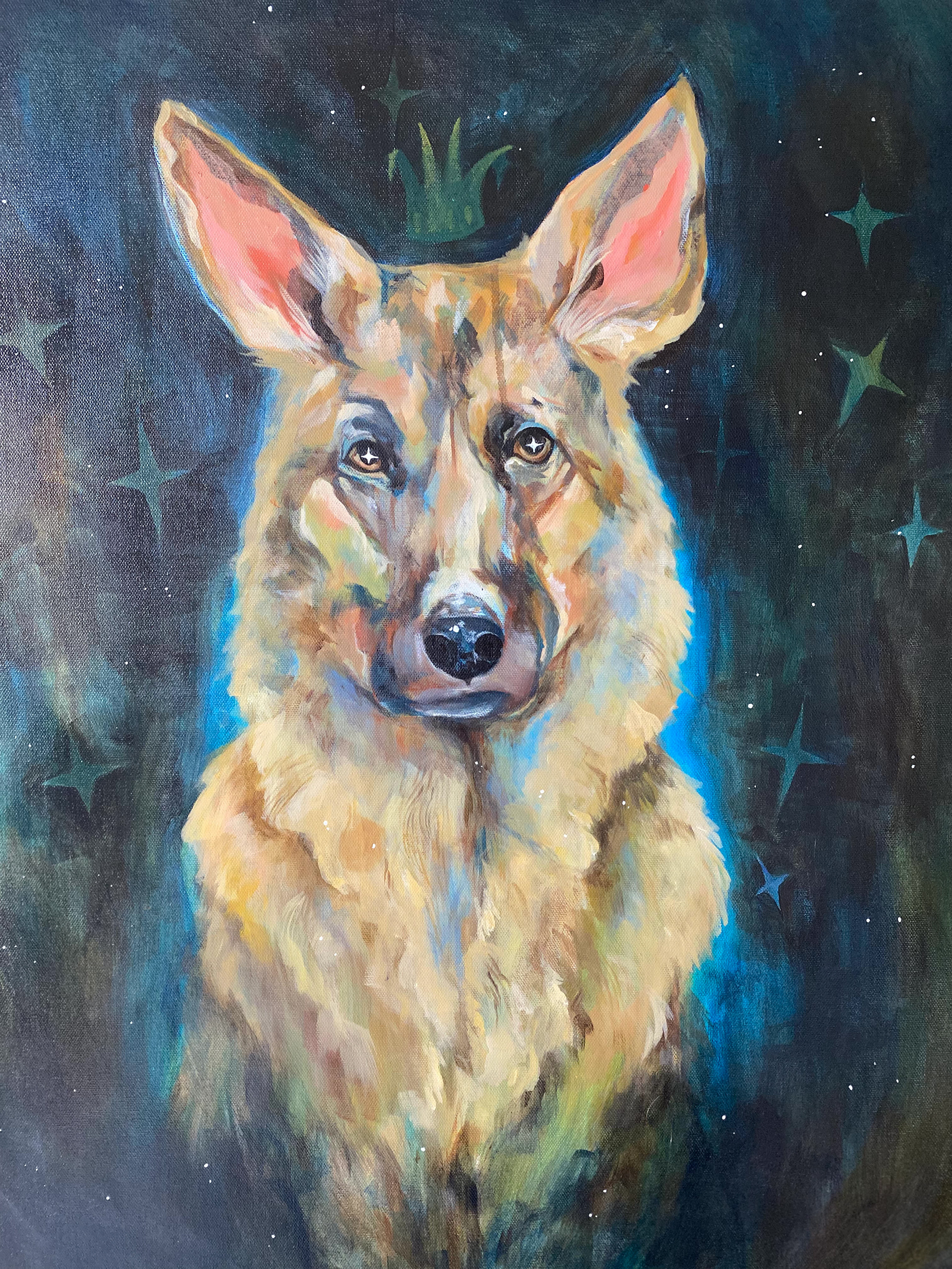 Queen Vera | Acrylic on Canvas | 24 x 36