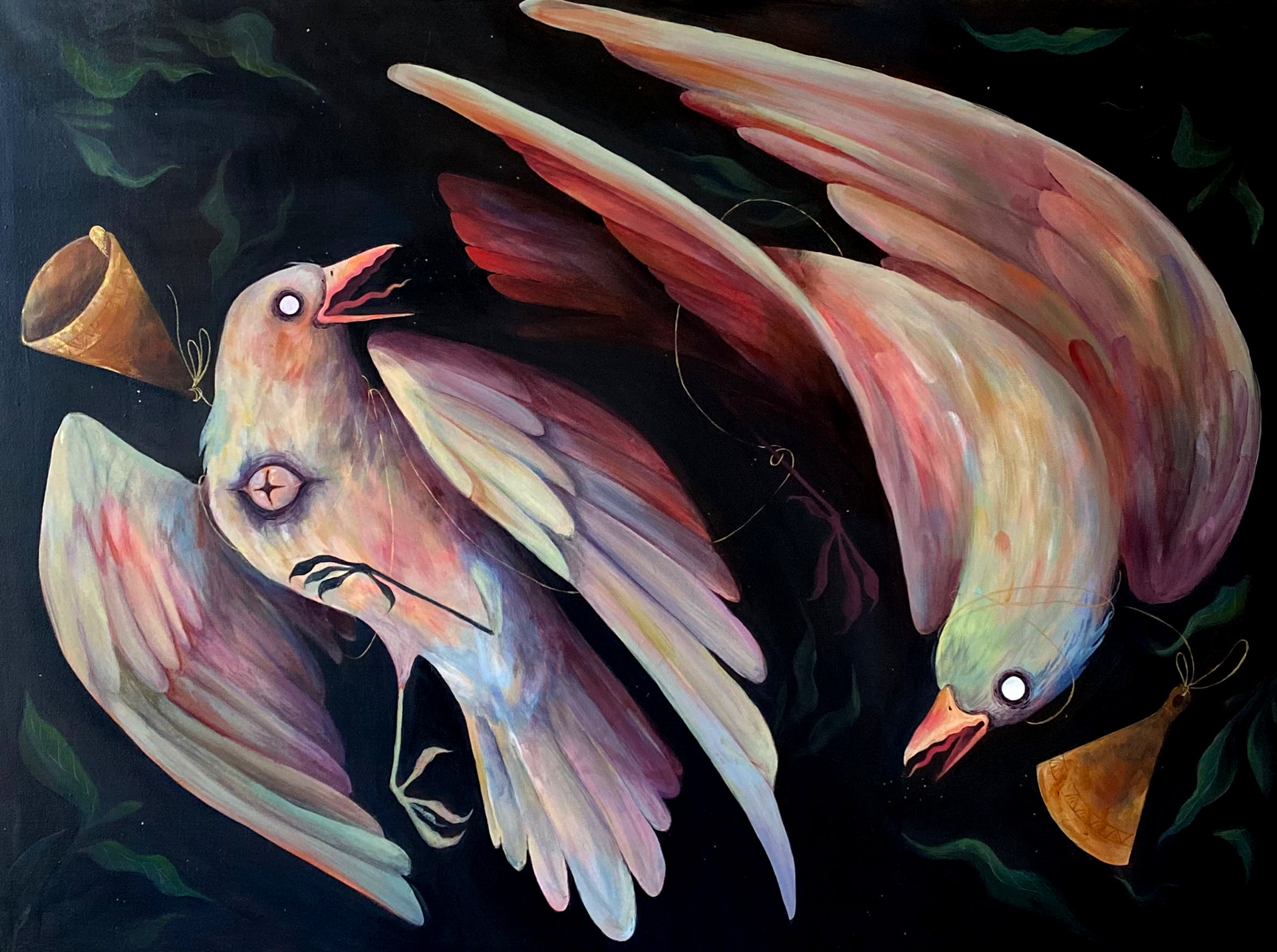 Divine Intervention | Acrylic on canvas | 30 x 40