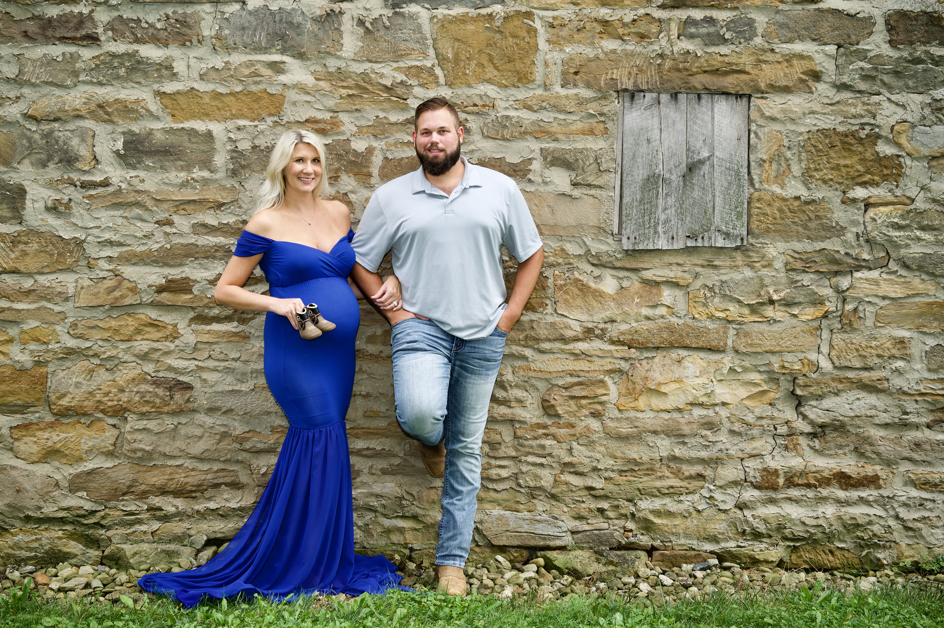 Back side of Historic Barn